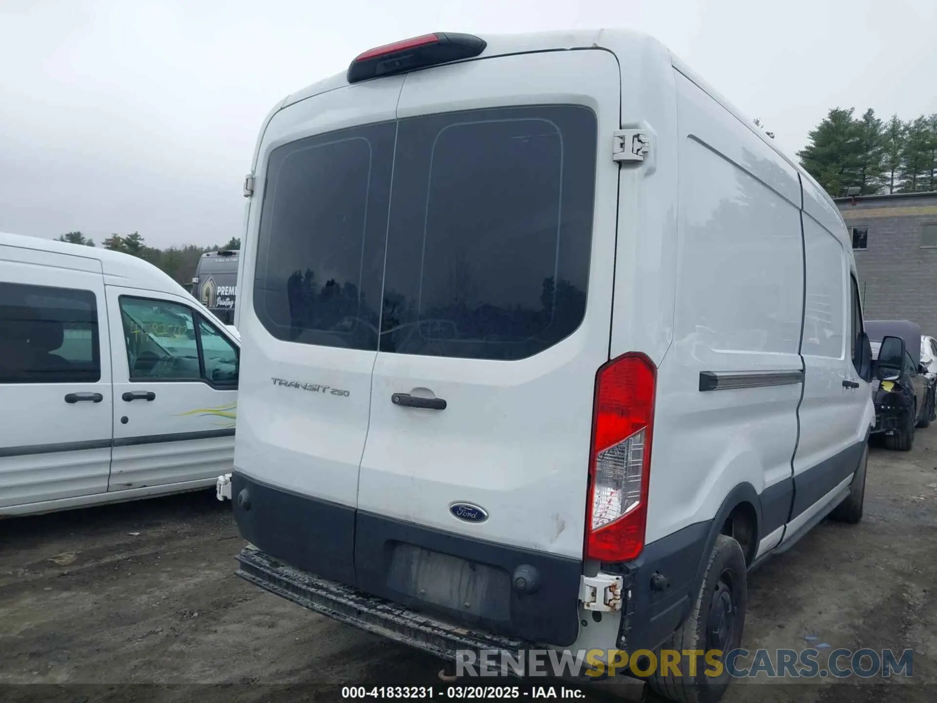 16 Photograph of a damaged car 1FTBR1C82LKA10849 FORD TRANSIT-250 2020