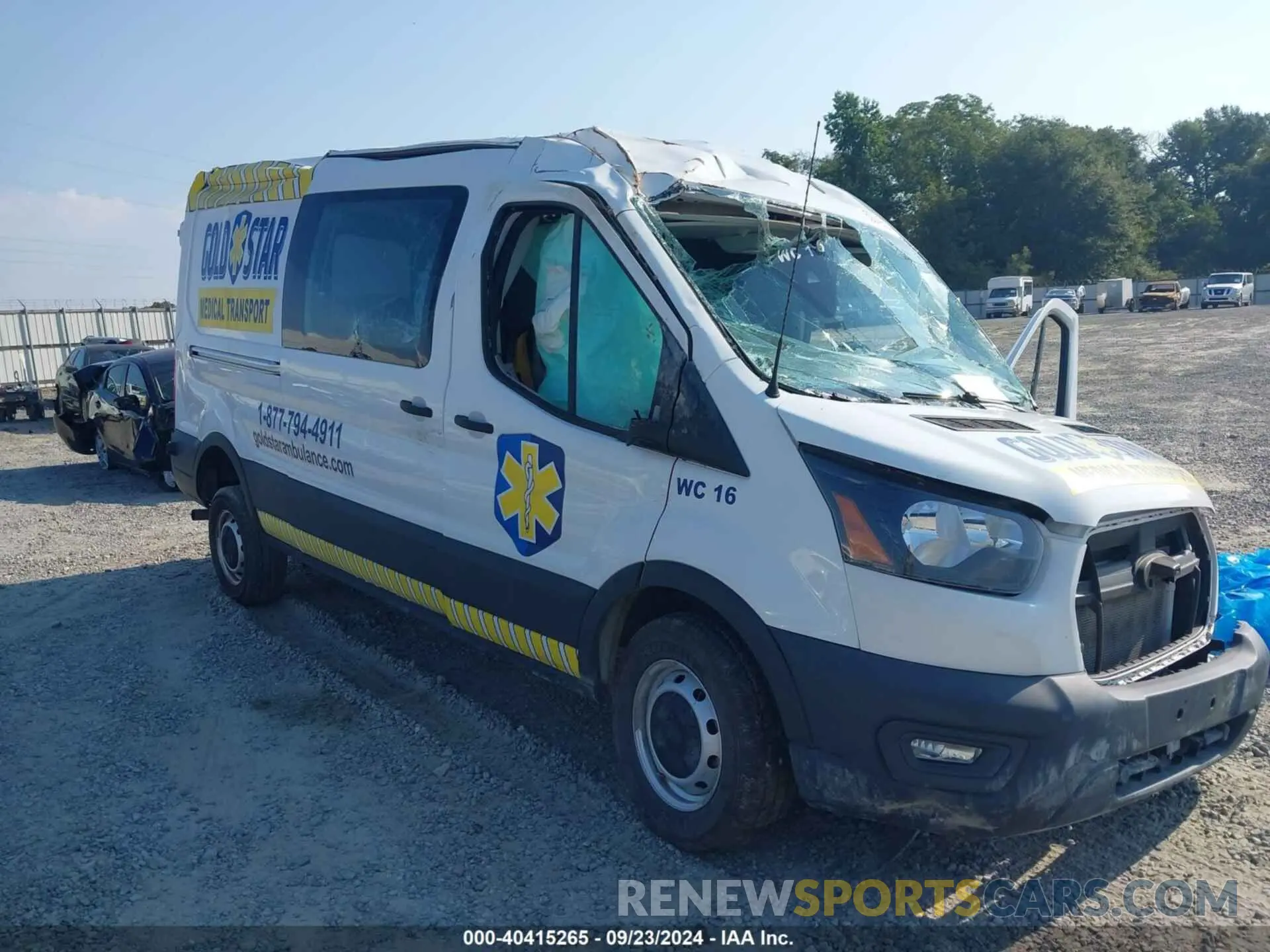 1 Photograph of a damaged car 1FTBR1C83LKB03380 FORD TRANSIT-250 2020
