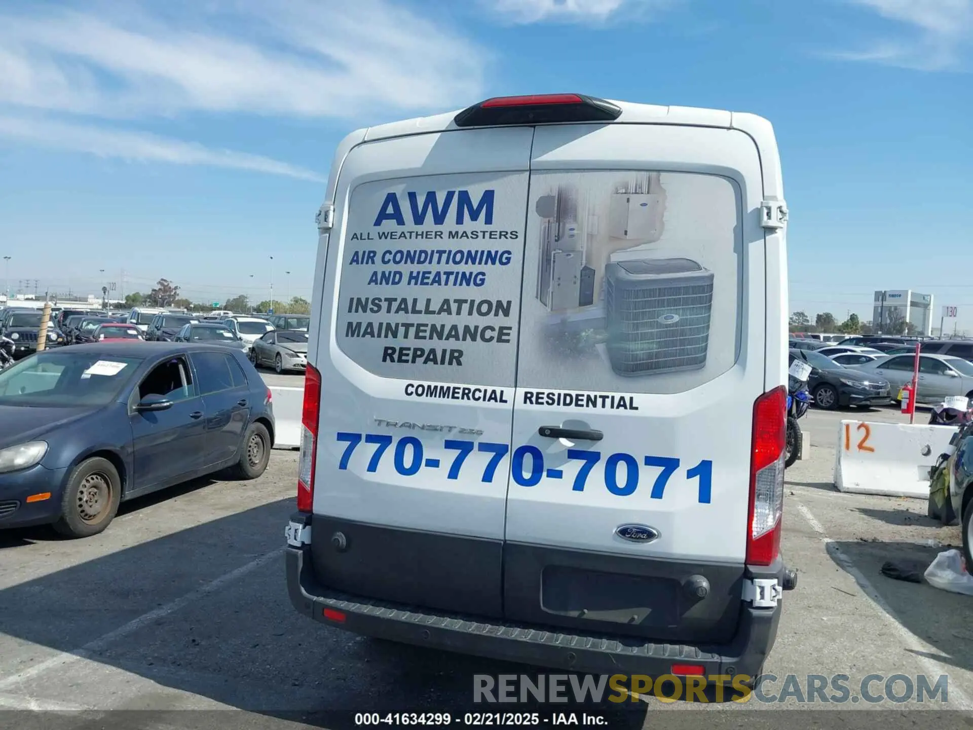 16 Photograph of a damaged car 1FTBR1C83LKB11124 FORD TRANSIT-250 2020