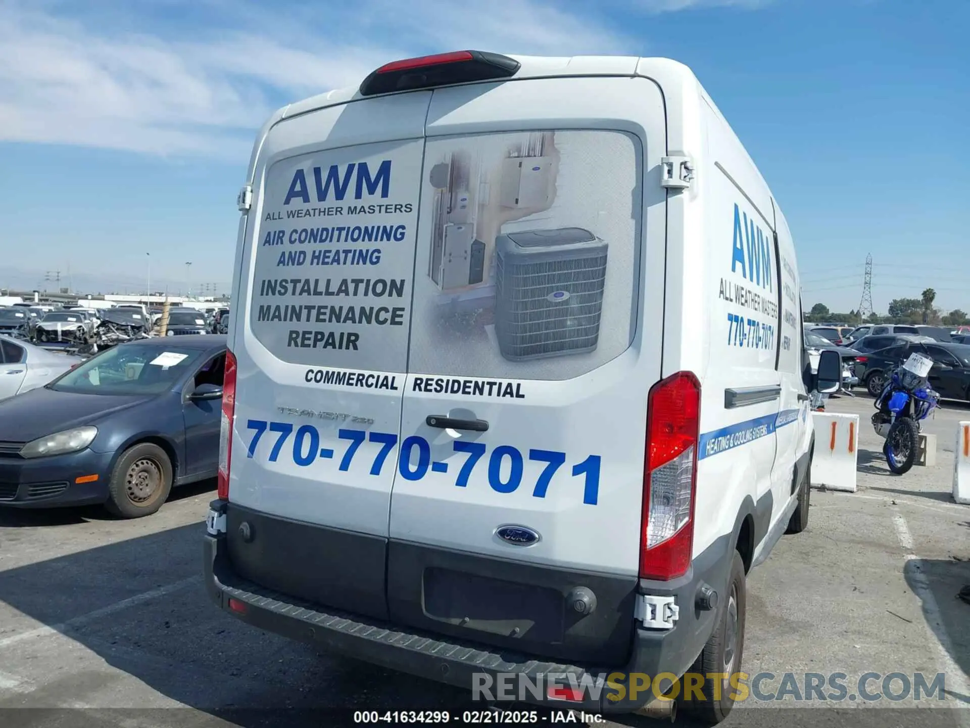 4 Photograph of a damaged car 1FTBR1C83LKB11124 FORD TRANSIT-250 2020