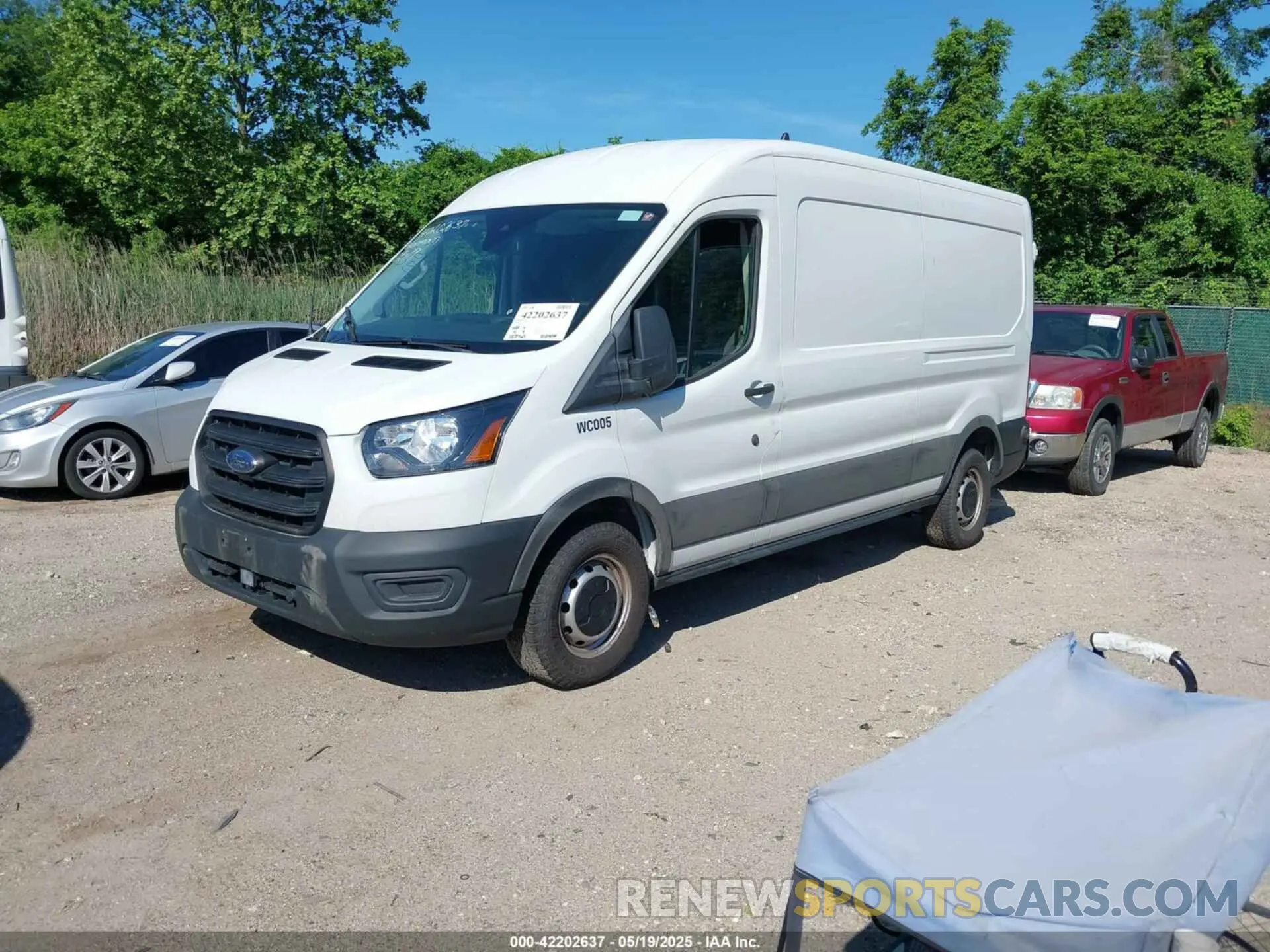 2 Photograph of a damaged car 1FTBR1C84LKA51595 FORD TRANSIT-250 2020