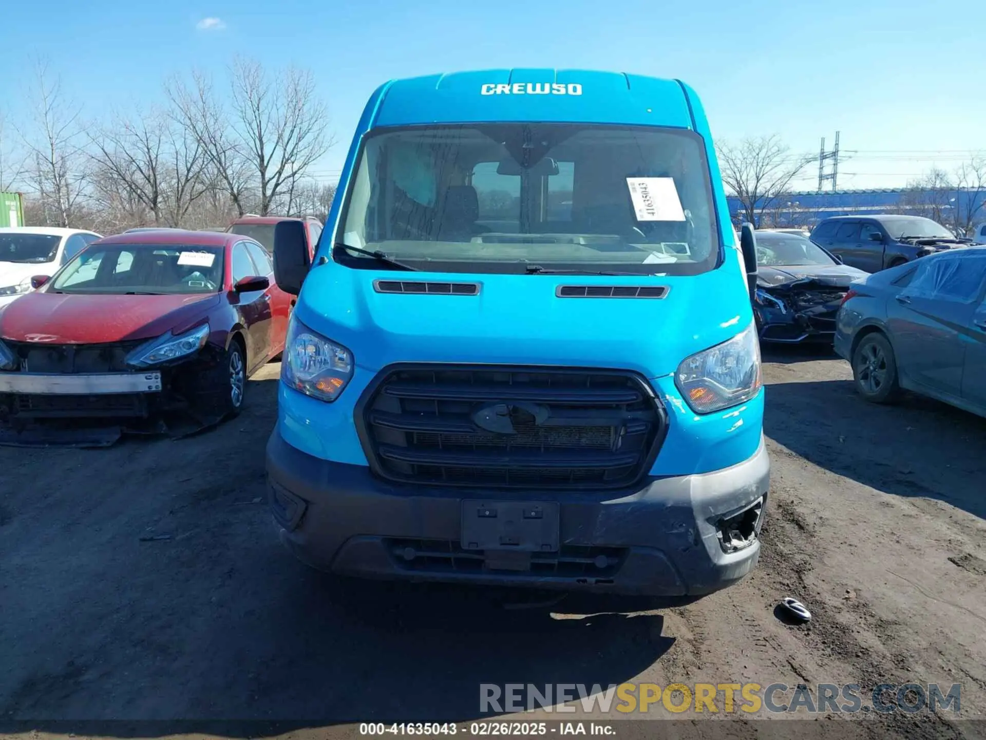 12 Photograph of a damaged car 1FTBR1C85LKA43215 FORD TRANSIT-250 2020