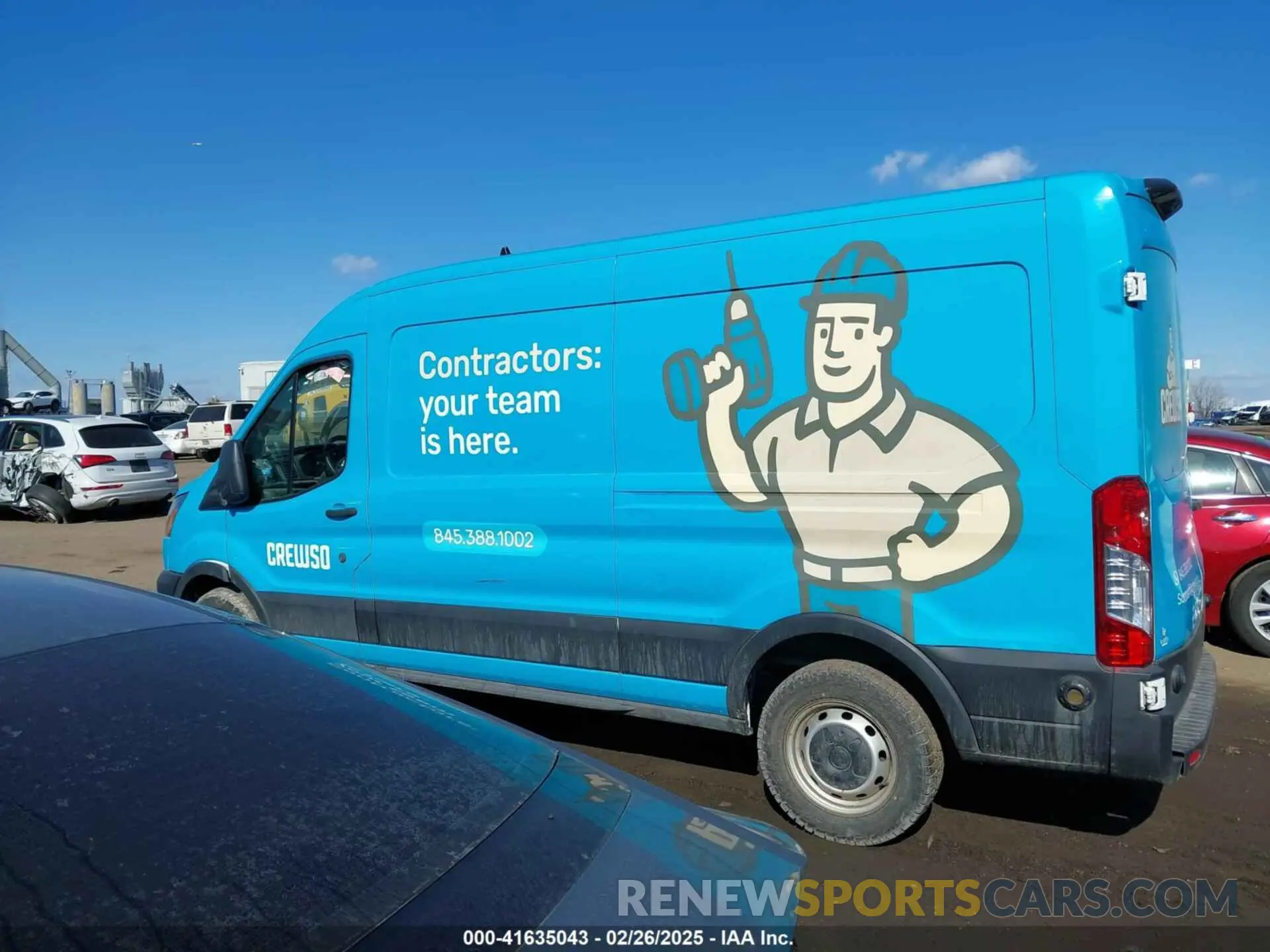14 Photograph of a damaged car 1FTBR1C85LKA43215 FORD TRANSIT-250 2020