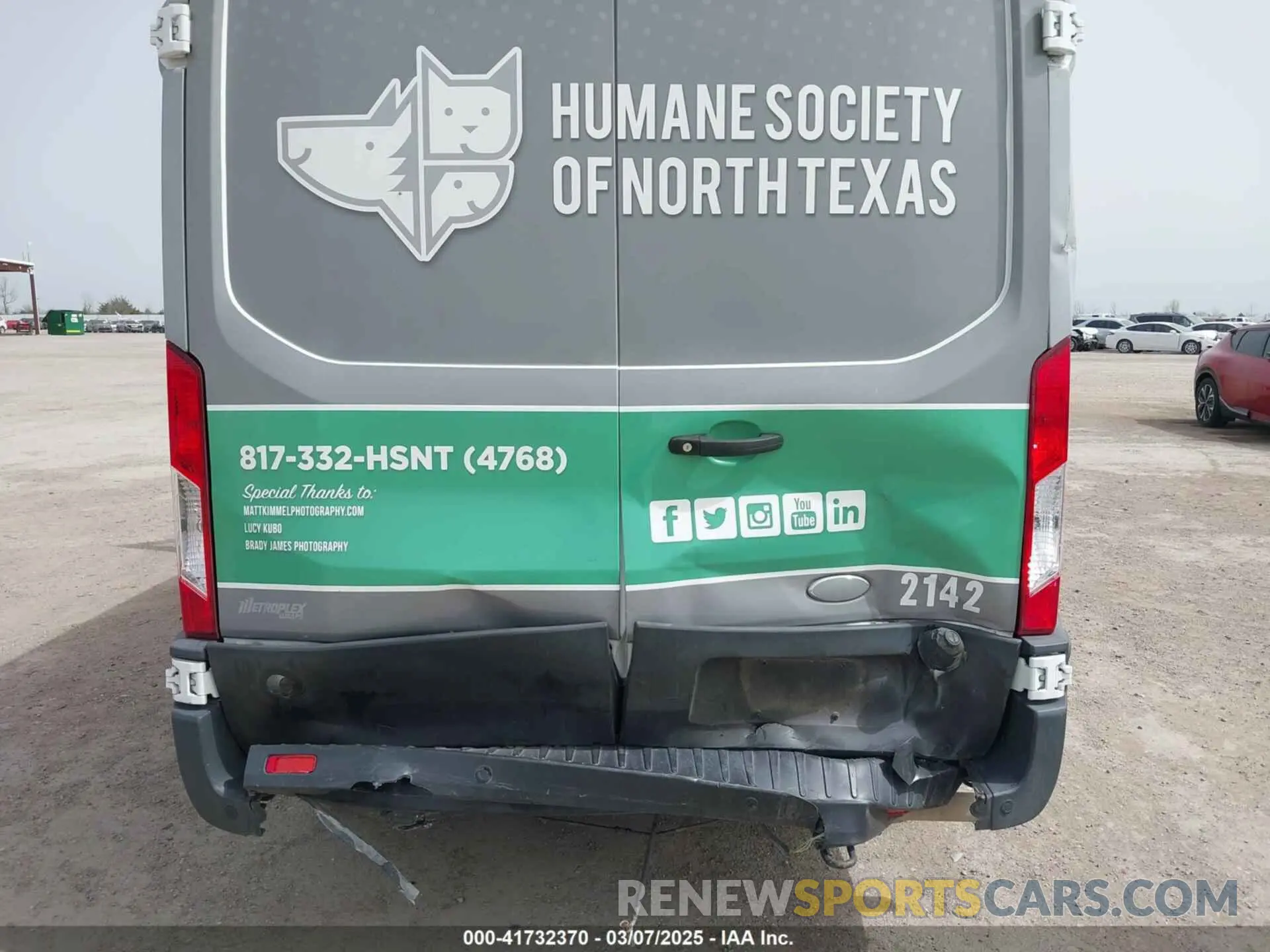 6 Photograph of a damaged car 1FTBR1C88LKA02142 FORD TRANSIT-250 2020