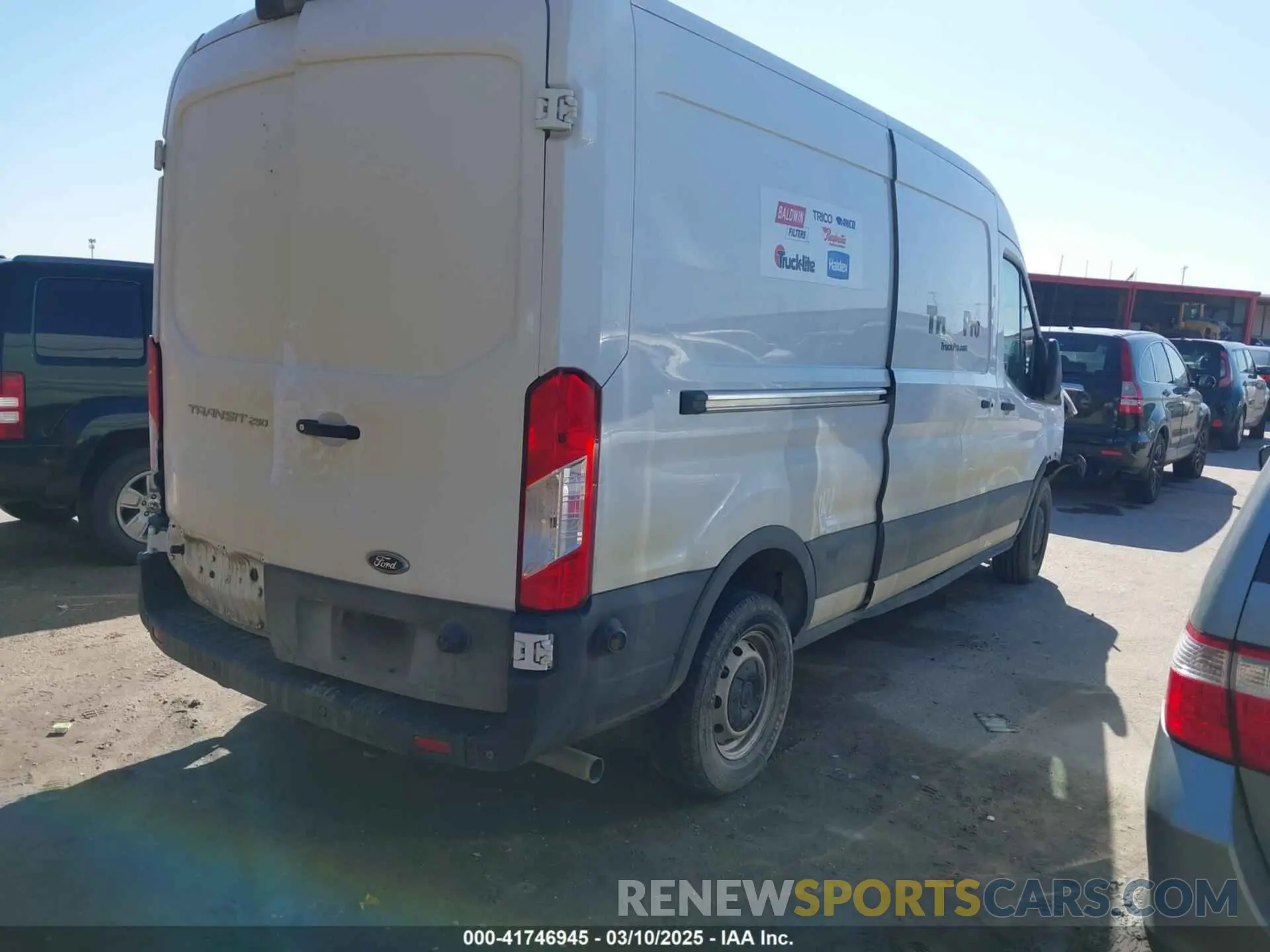4 Photograph of a damaged car 1FTBR1C88LKB71691 FORD TRANSIT-250 2020