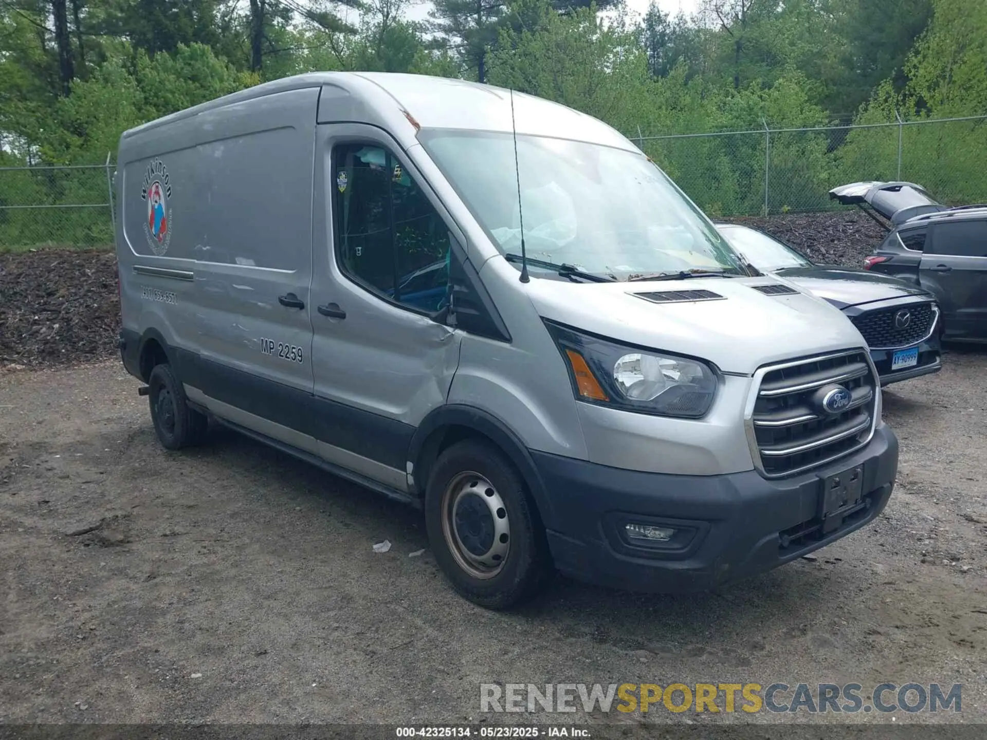 1 Photograph of a damaged car 1FTBR1C89LKA29687 FORD TRANSIT-250 2020