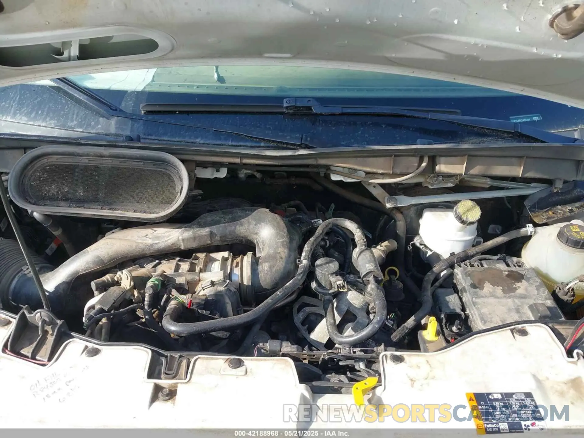 10 Photograph of a damaged car 1FTBR1C89LKA36154 FORD TRANSIT-250 2020