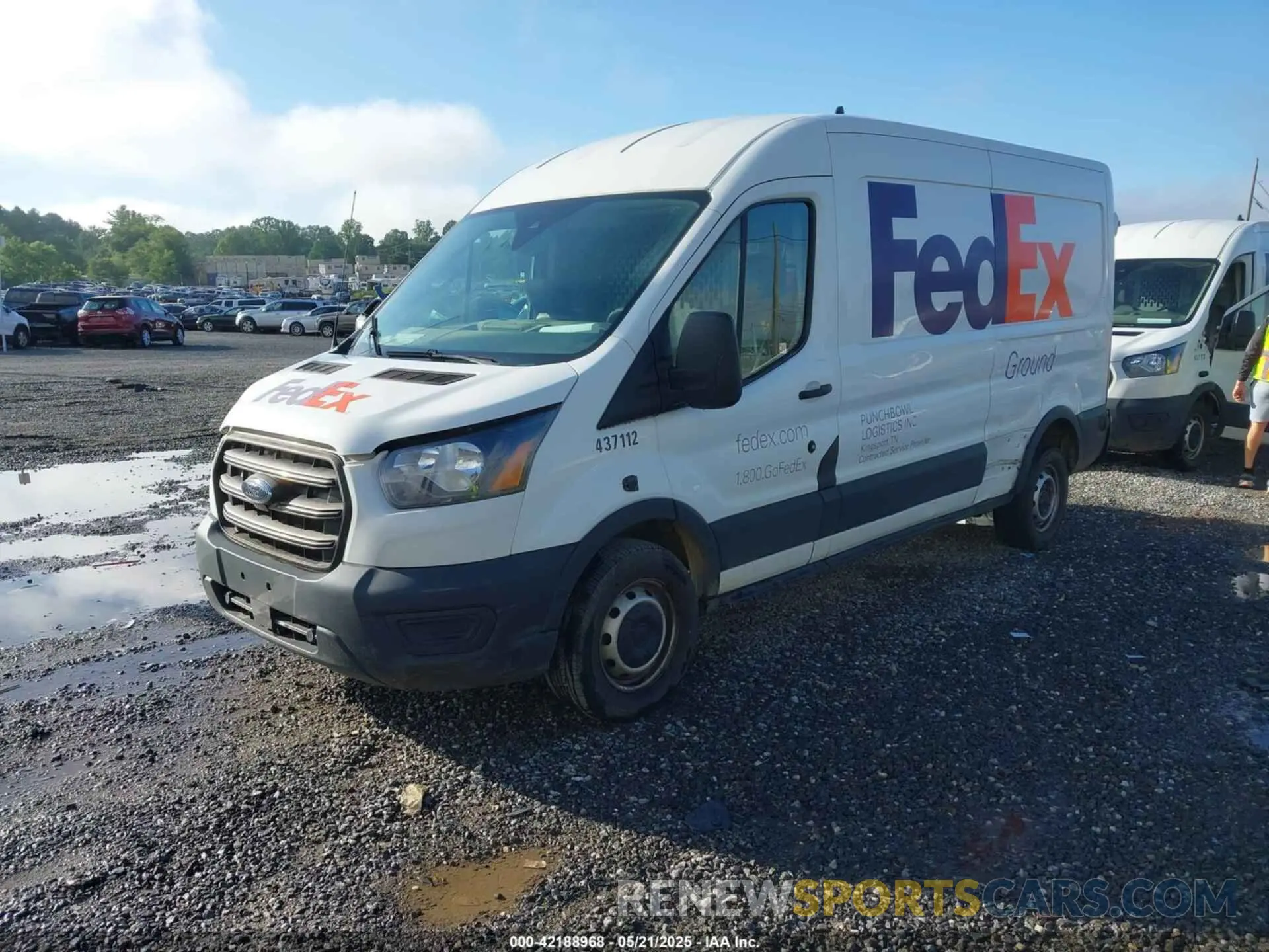 2 Photograph of a damaged car 1FTBR1C89LKA36154 FORD TRANSIT-250 2020