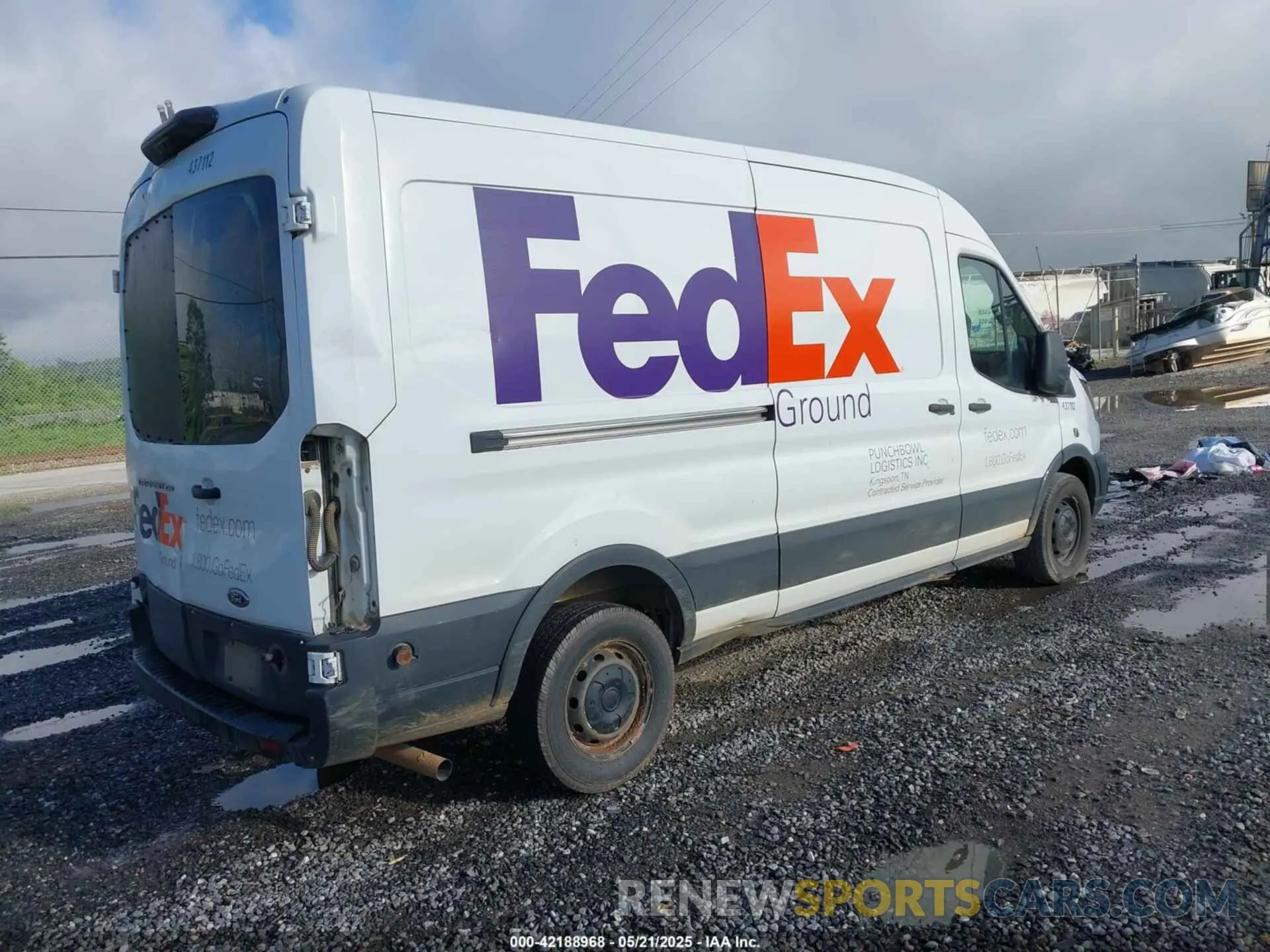 4 Photograph of a damaged car 1FTBR1C89LKA36154 FORD TRANSIT-250 2020
