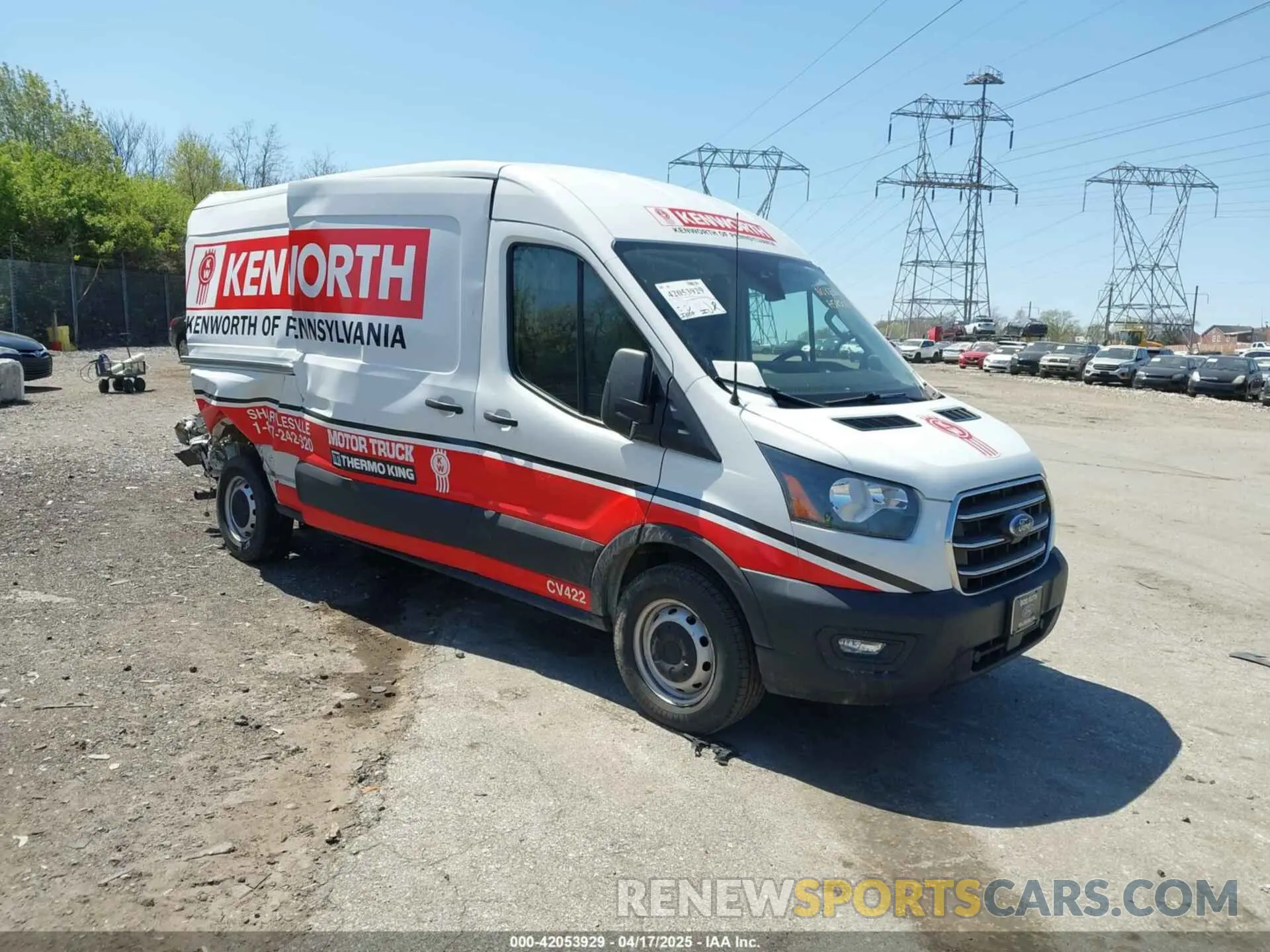 1 Photograph of a damaged car 1FTBR1C89LKA58509 FORD TRANSIT-250 2020