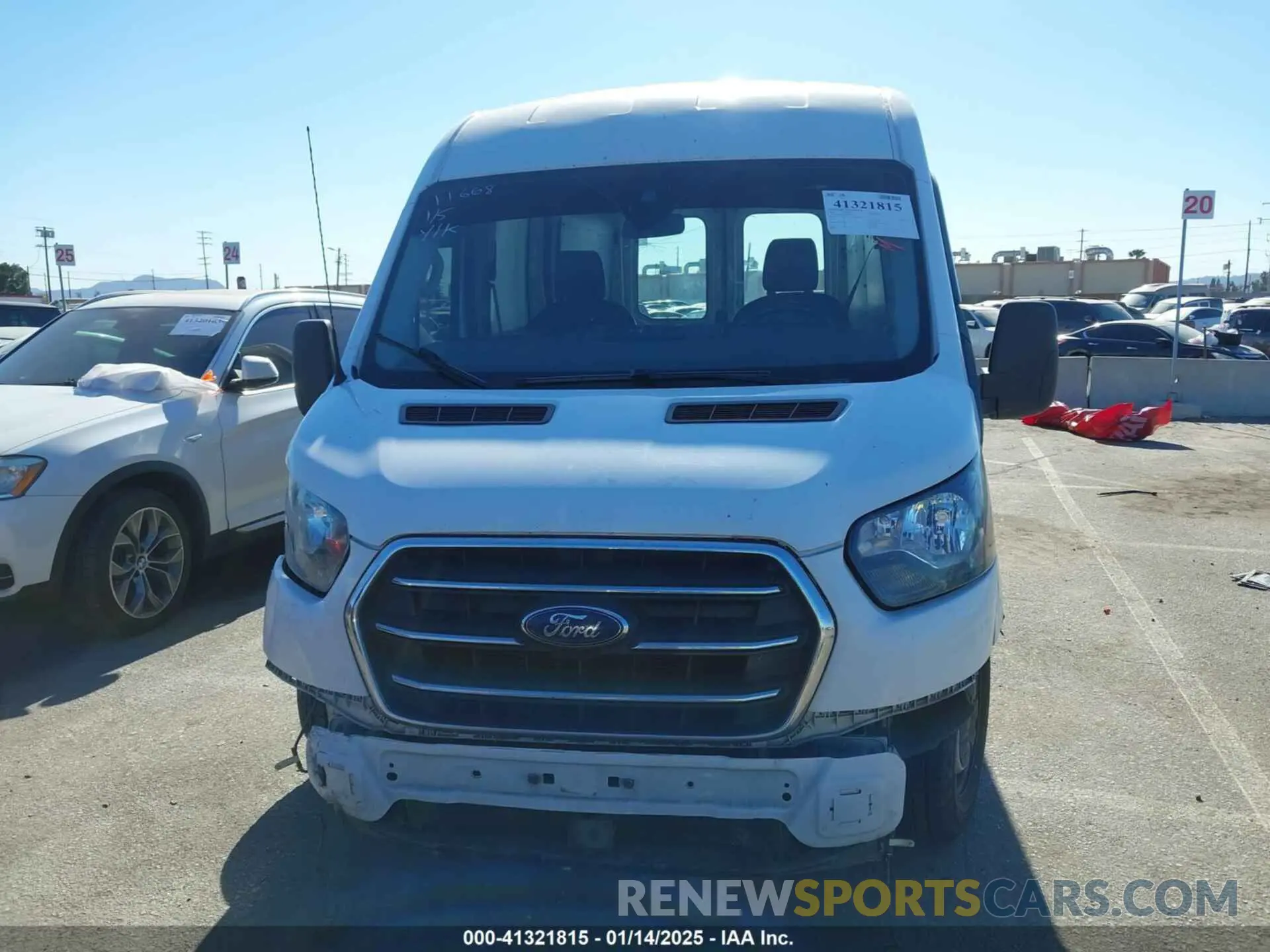 13 Photograph of a damaged car 1FTBR1C89LKA62365 FORD TRANSIT-250 2020