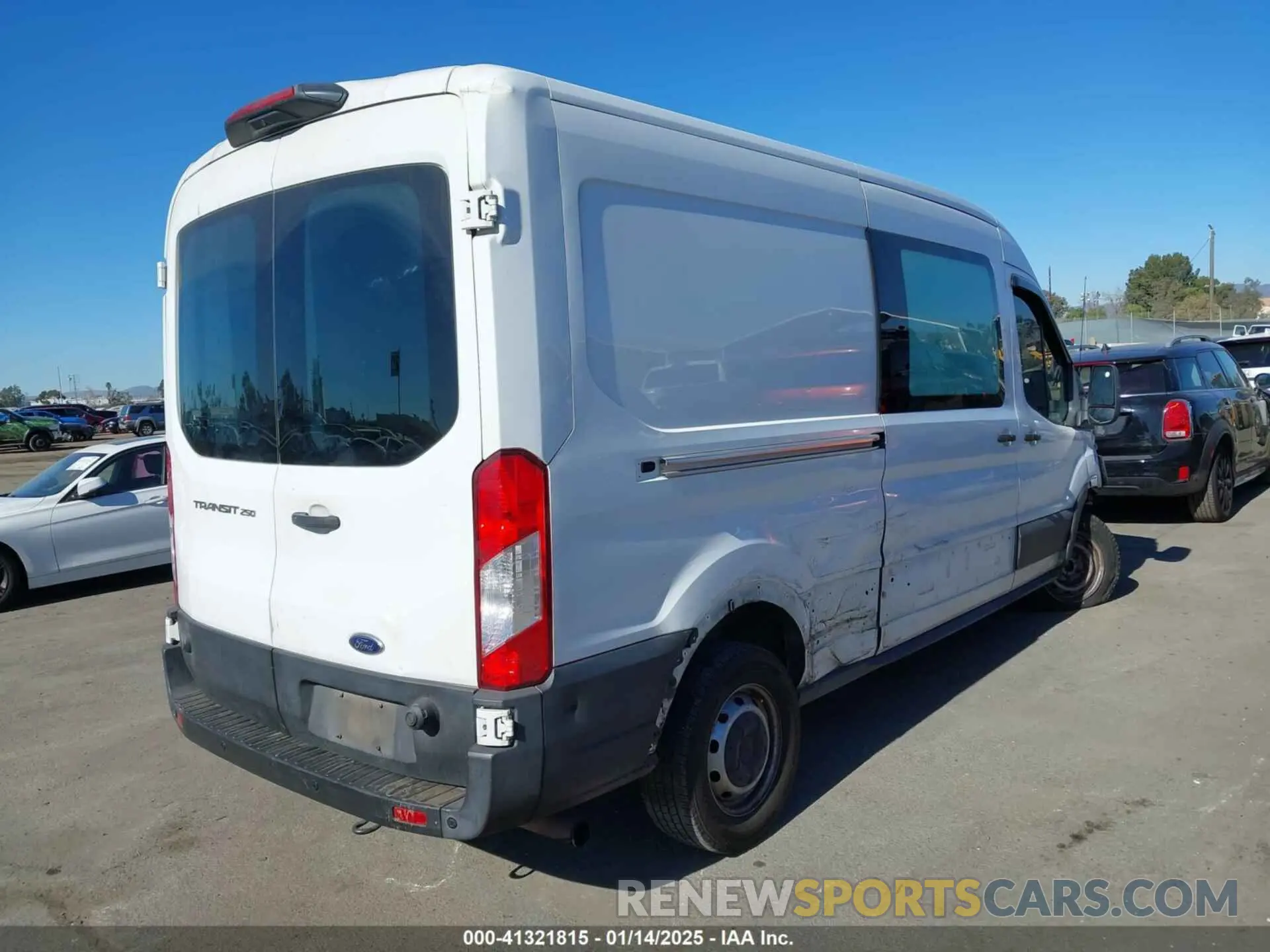 4 Photograph of a damaged car 1FTBR1C89LKA62365 FORD TRANSIT-250 2020