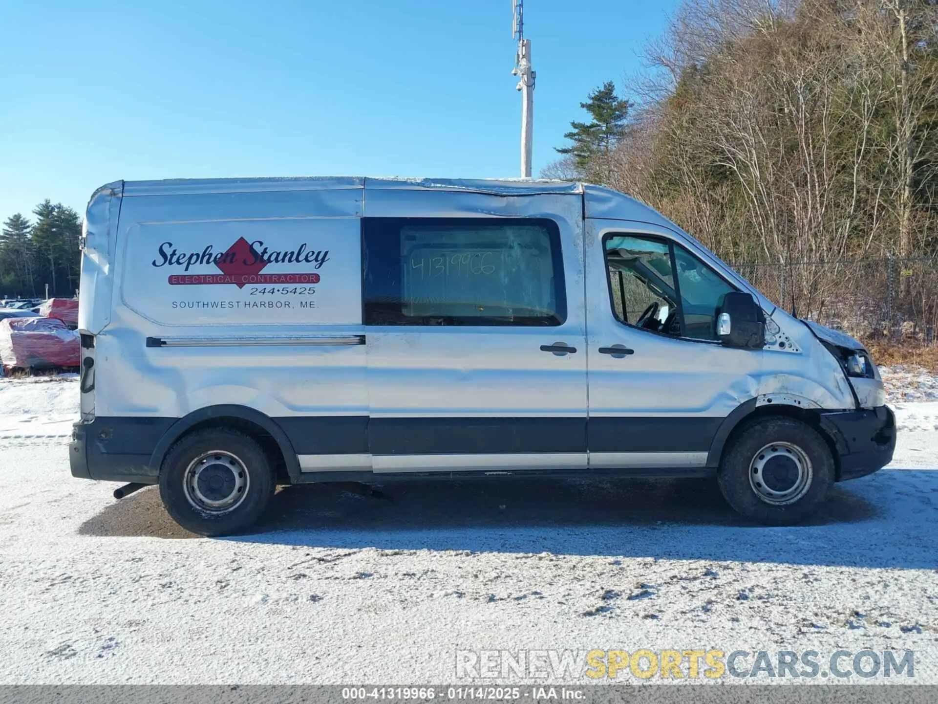 14 Photograph of a damaged car 1FTBR1C89LKB44774 FORD TRANSIT-250 2020