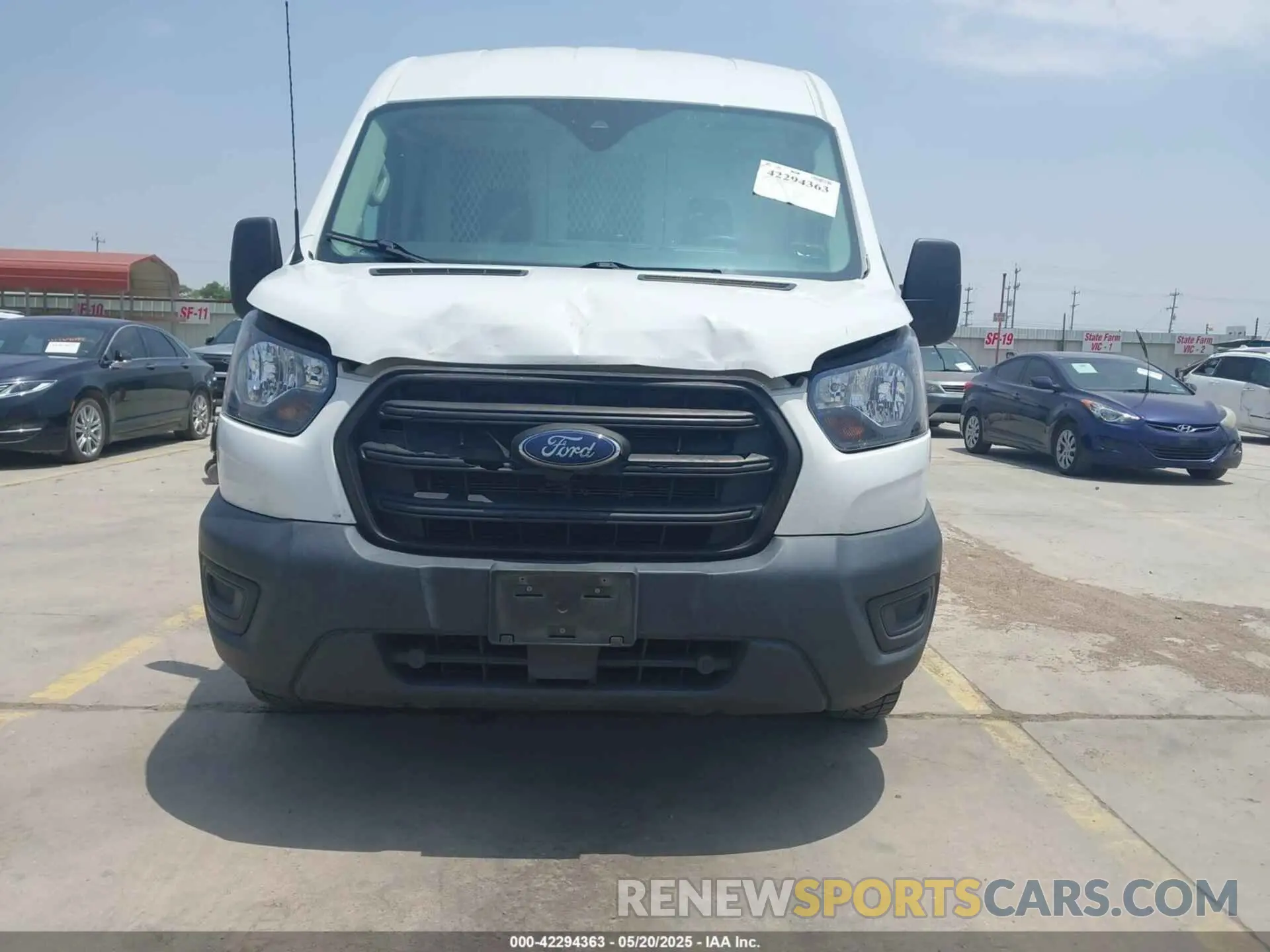 12 Photograph of a damaged car 1FTBR1CG4LKB26402 FORD TRANSIT-250 2020
