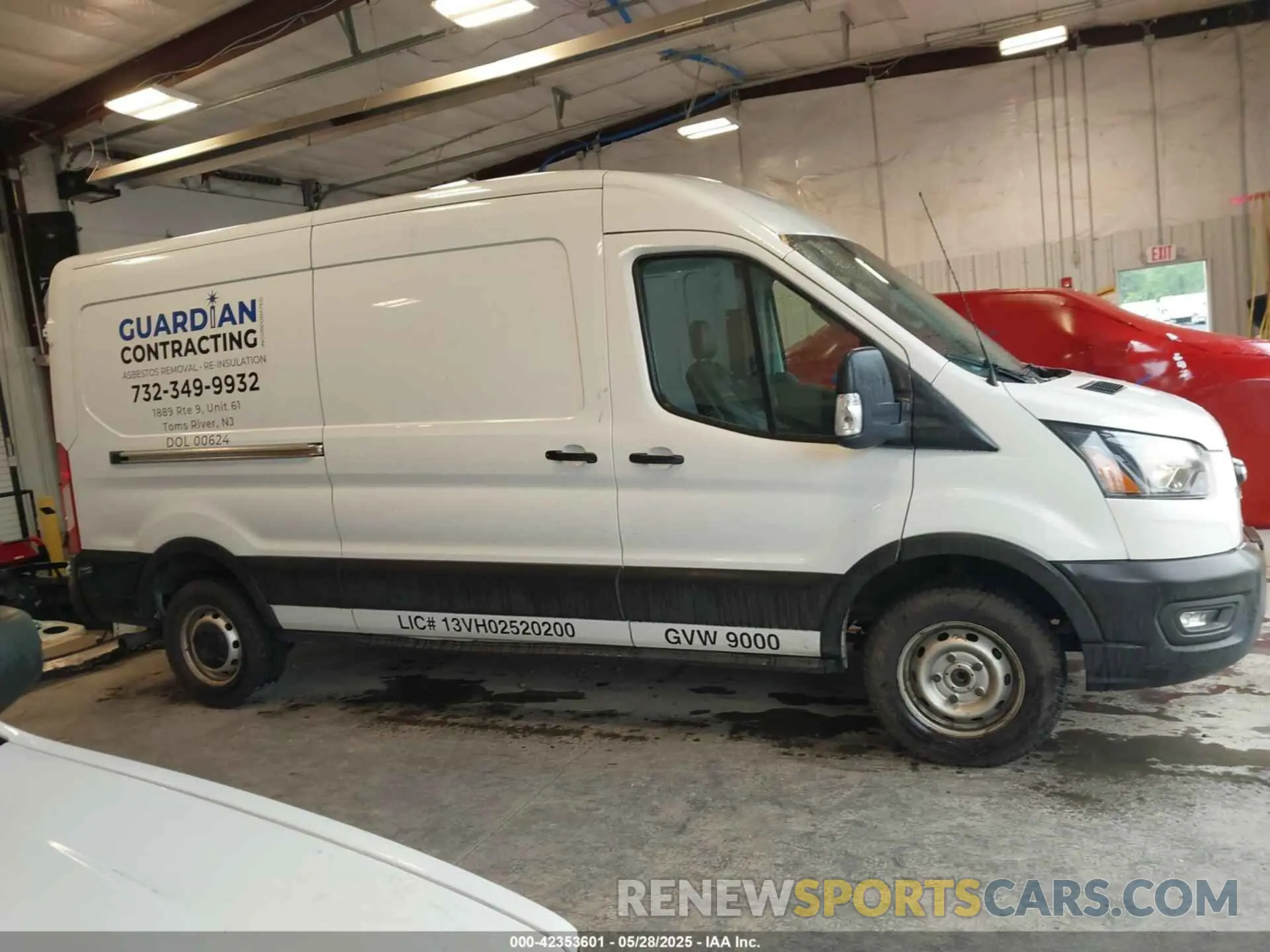 13 Photograph of a damaged car 1FTBR1CG7LKB35143 FORD TRANSIT-250 2020