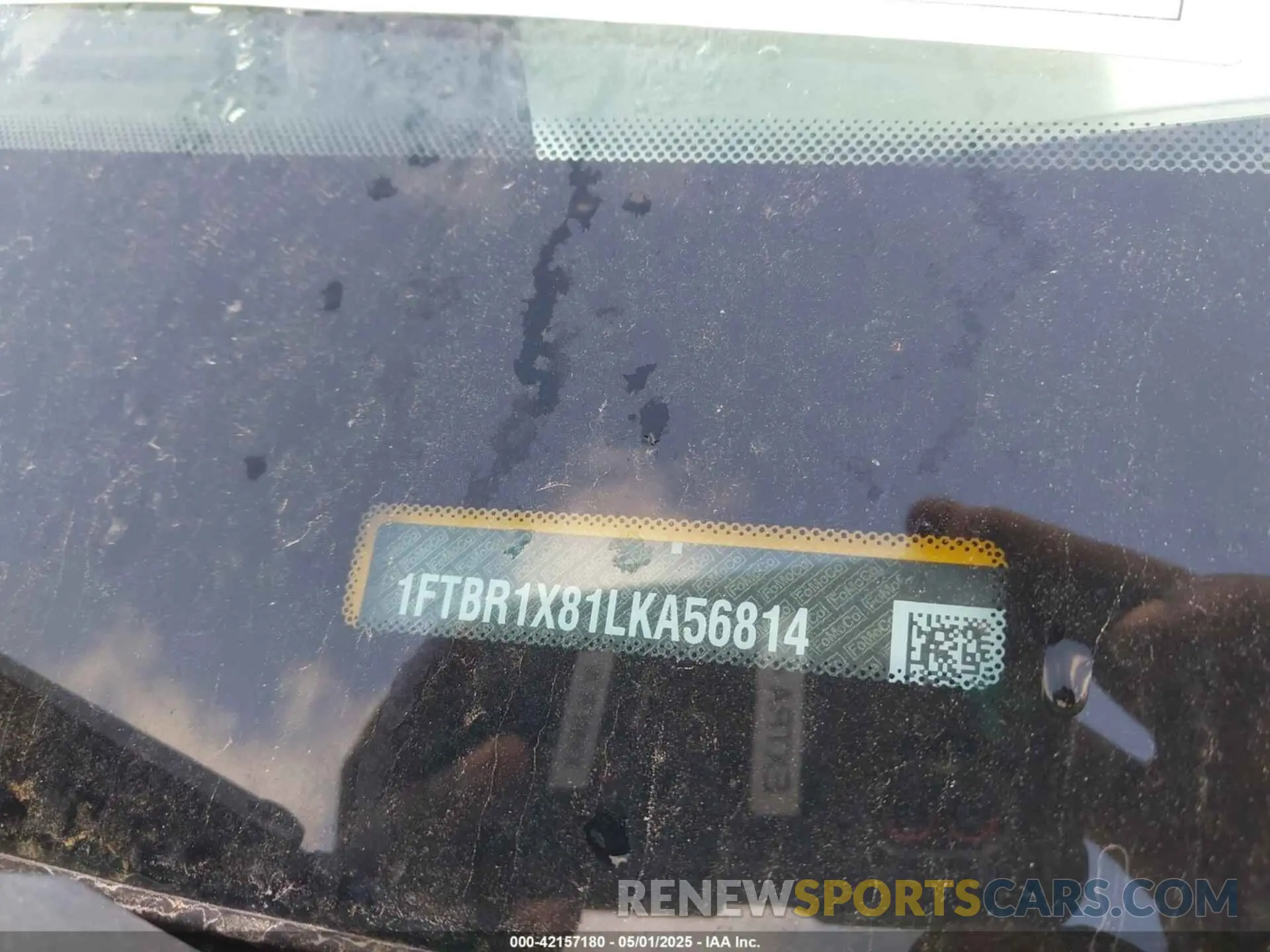 9 Photograph of a damaged car 1FTBR1X81LKA56814 FORD TRANSIT-250 2020
