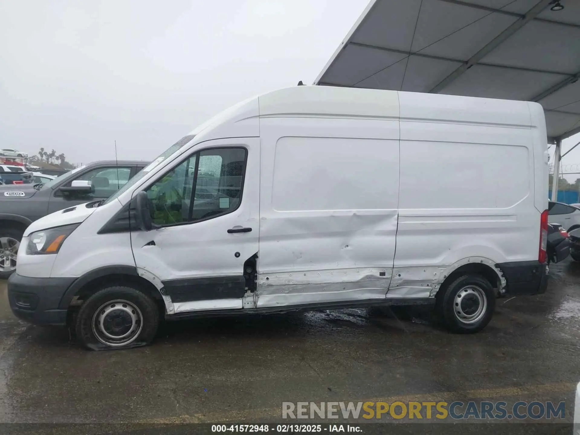 14 Photograph of a damaged car 1FTBR1X82LKB60762 FORD TRANSIT-250 2020