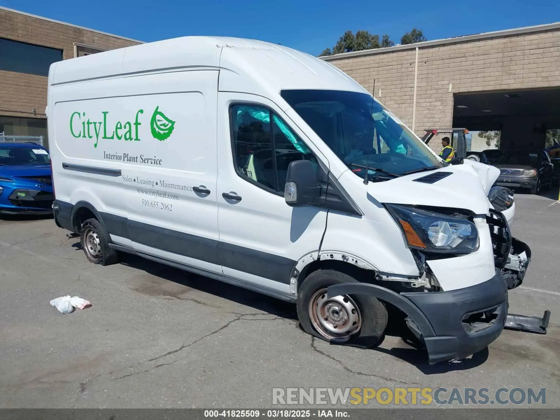 1 Photograph of a damaged car 1FTBR1X84LKB78275 FORD TRANSIT-250 2020