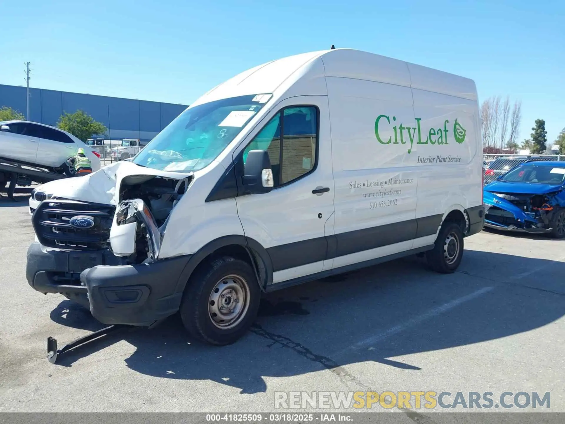 2 Photograph of a damaged car 1FTBR1X84LKB78275 FORD TRANSIT-250 2020