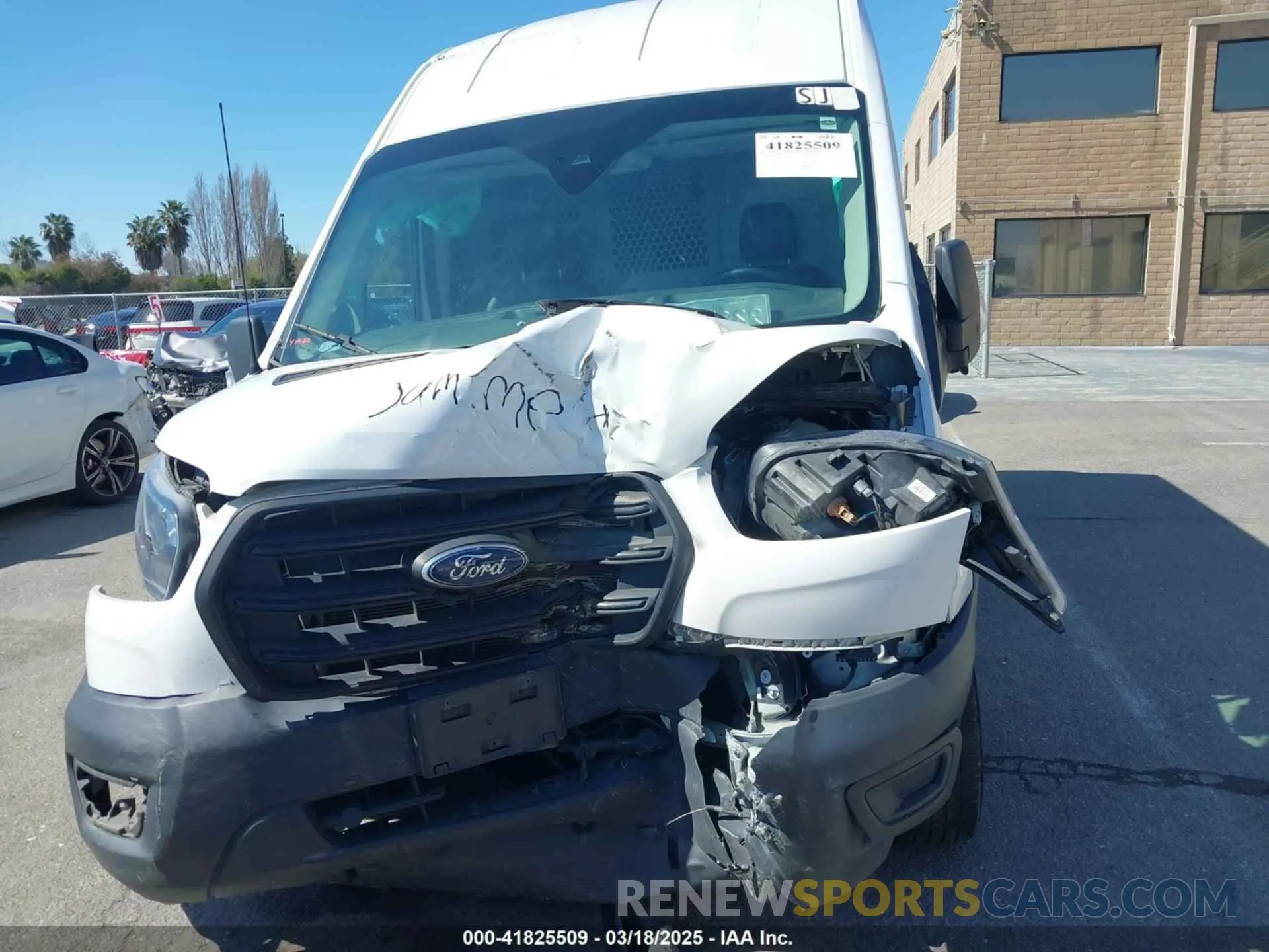 6 Photograph of a damaged car 1FTBR1X84LKB78275 FORD TRANSIT-250 2020