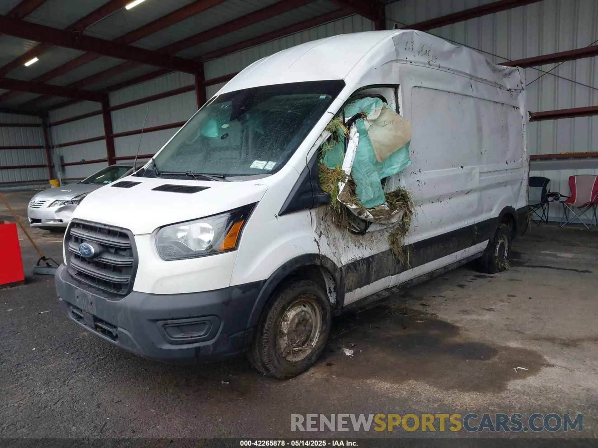 2 Photograph of a damaged car 1FTBR1X85LKB59928 FORD TRANSIT-250 2020