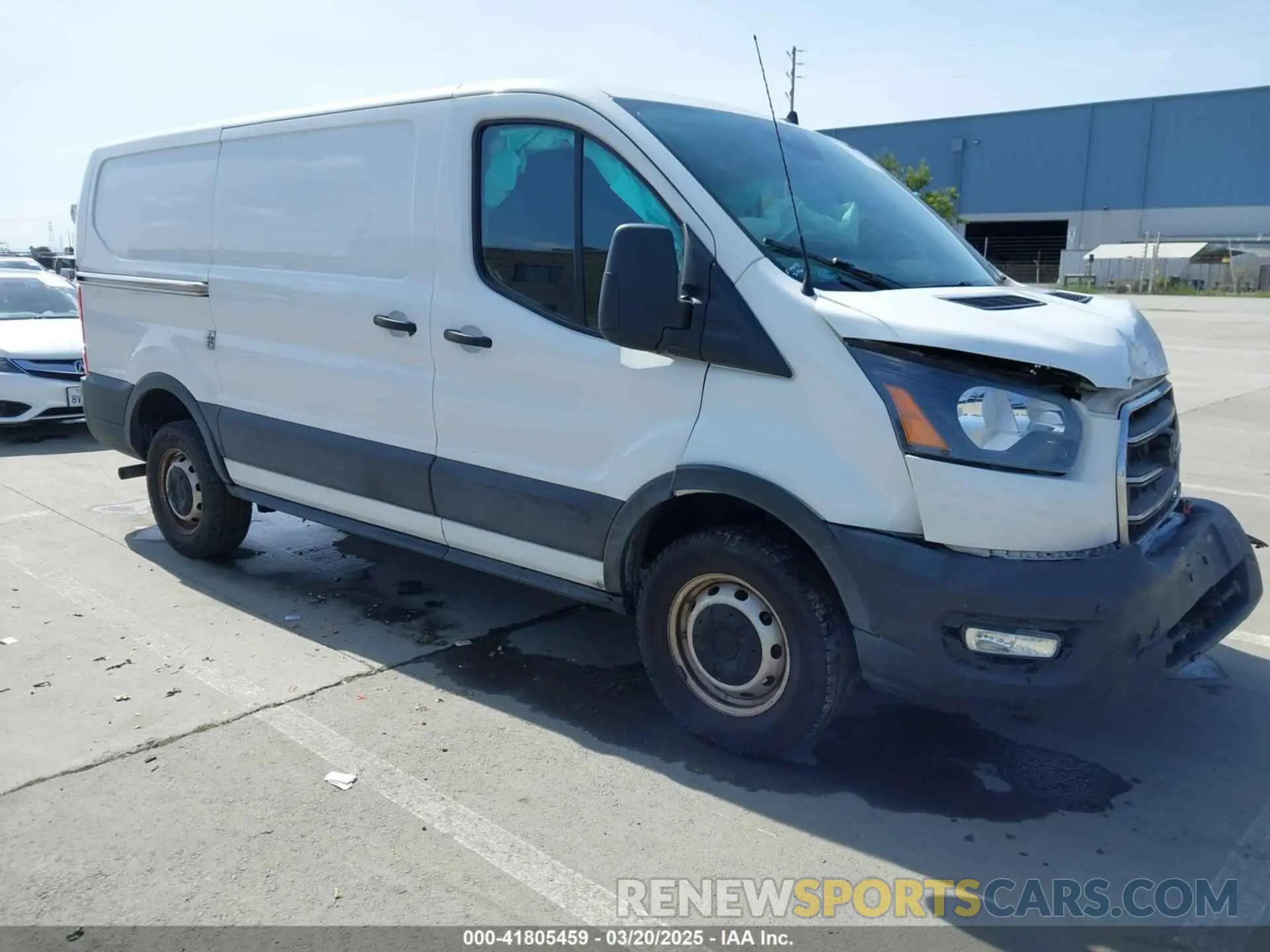 1 Photograph of a damaged car 1FTBR1Y80LKA67205 FORD TRANSIT-250 2020