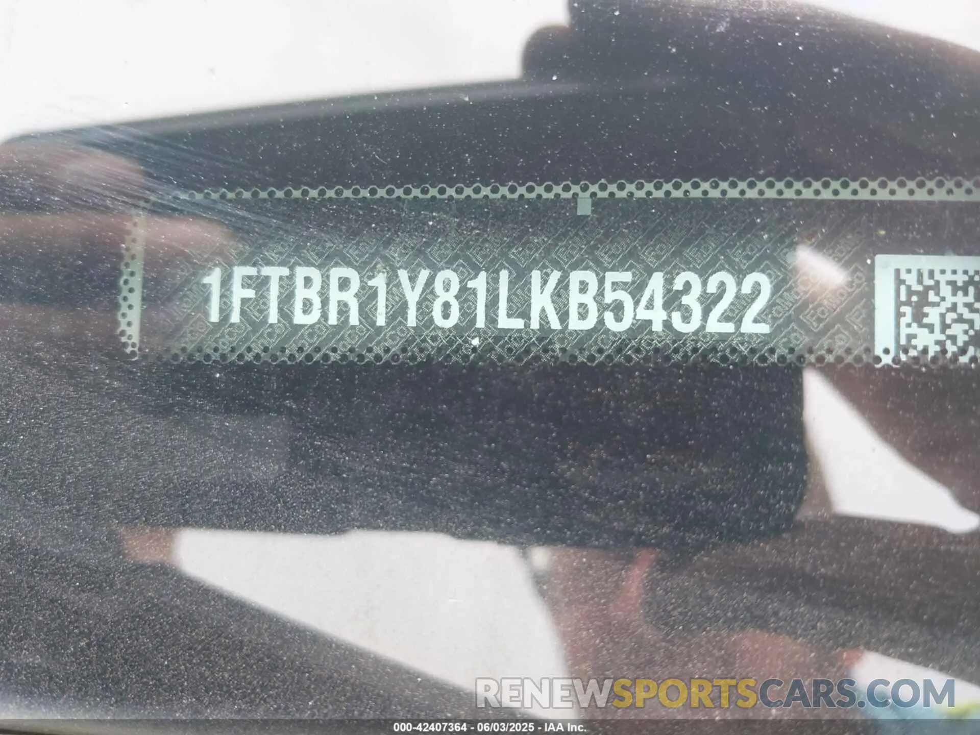 9 Photograph of a damaged car 1FTBR1Y81LKB54322 FORD TRANSIT-250 2020
