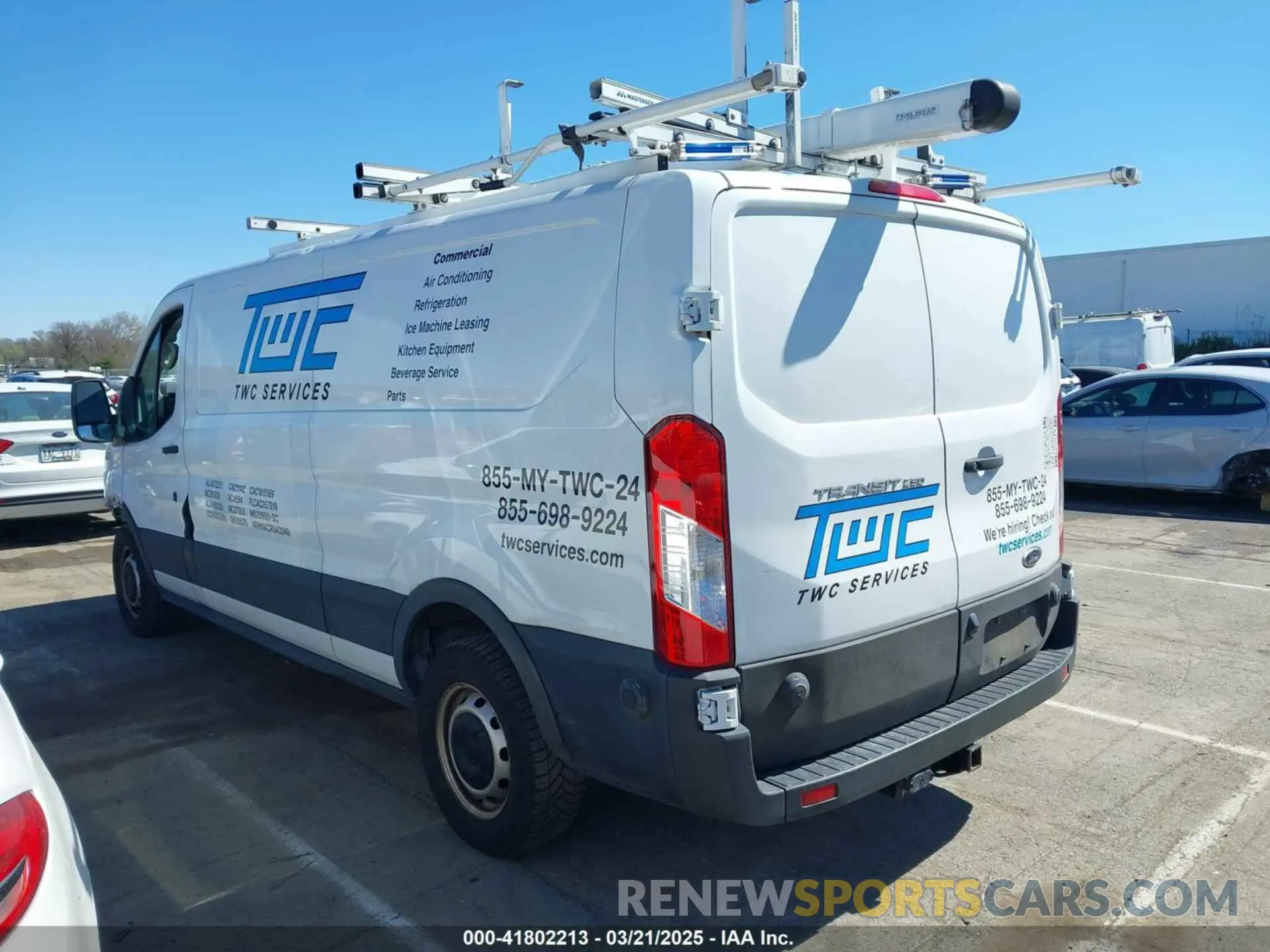 14 Photograph of a damaged car 1FTBR1Y84LKB79621 FORD TRANSIT-250 2020