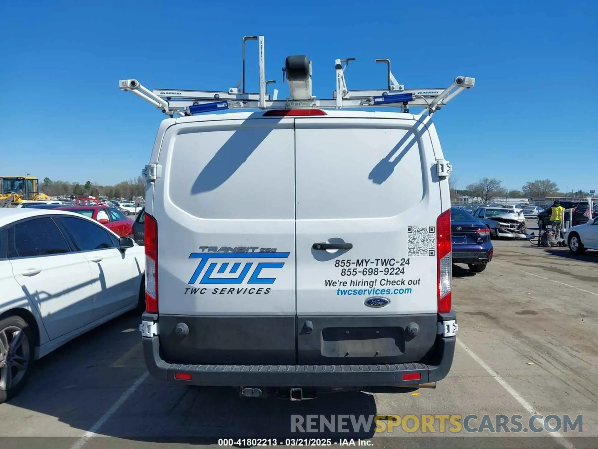 16 Photograph of a damaged car 1FTBR1Y84LKB79621 FORD TRANSIT-250 2020