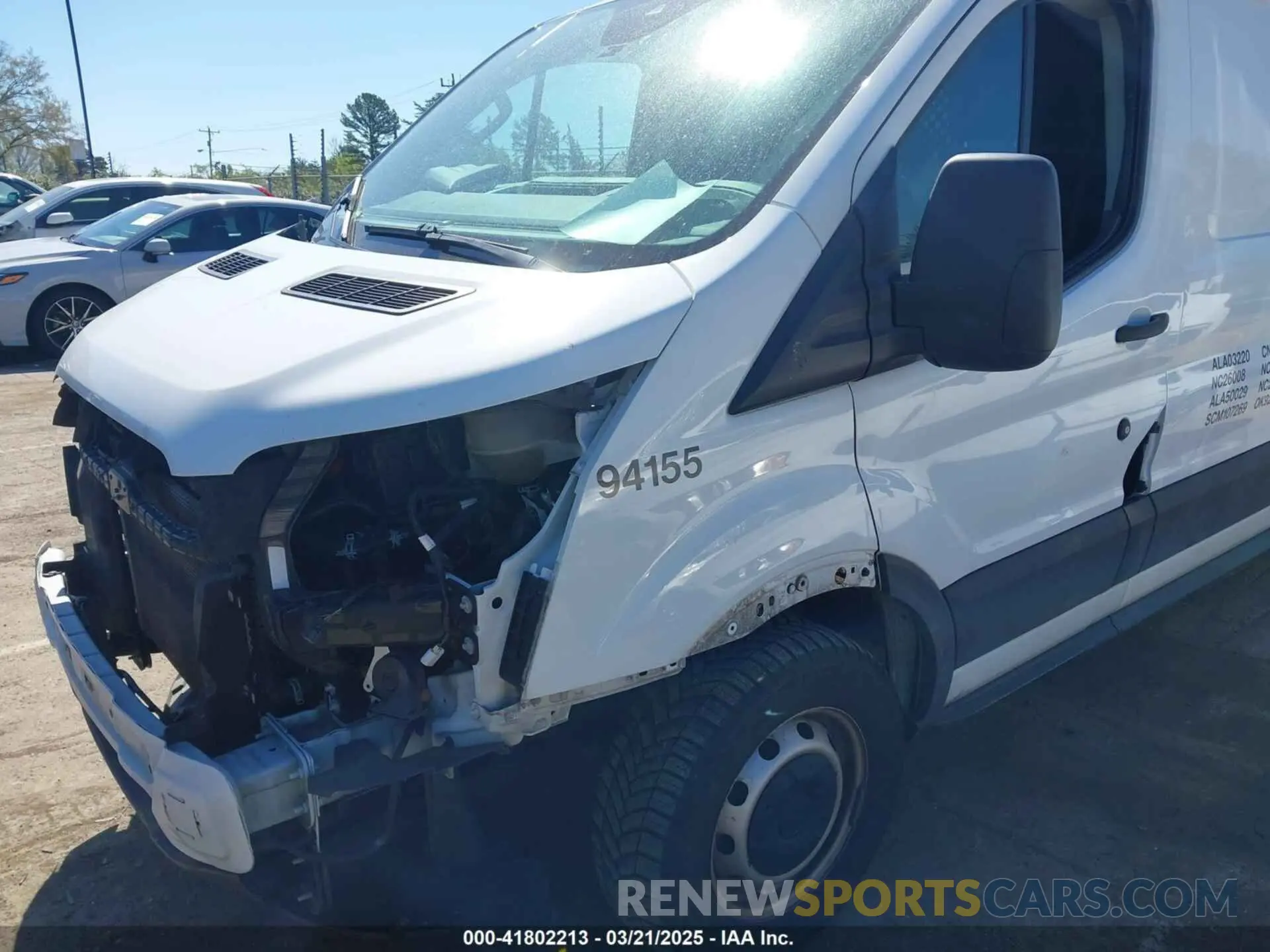 18 Photograph of a damaged car 1FTBR1Y84LKB79621 FORD TRANSIT-250 2020