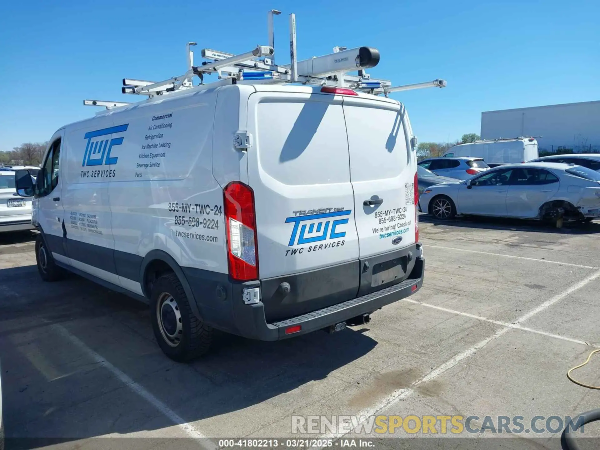 3 Photograph of a damaged car 1FTBR1Y84LKB79621 FORD TRANSIT-250 2020