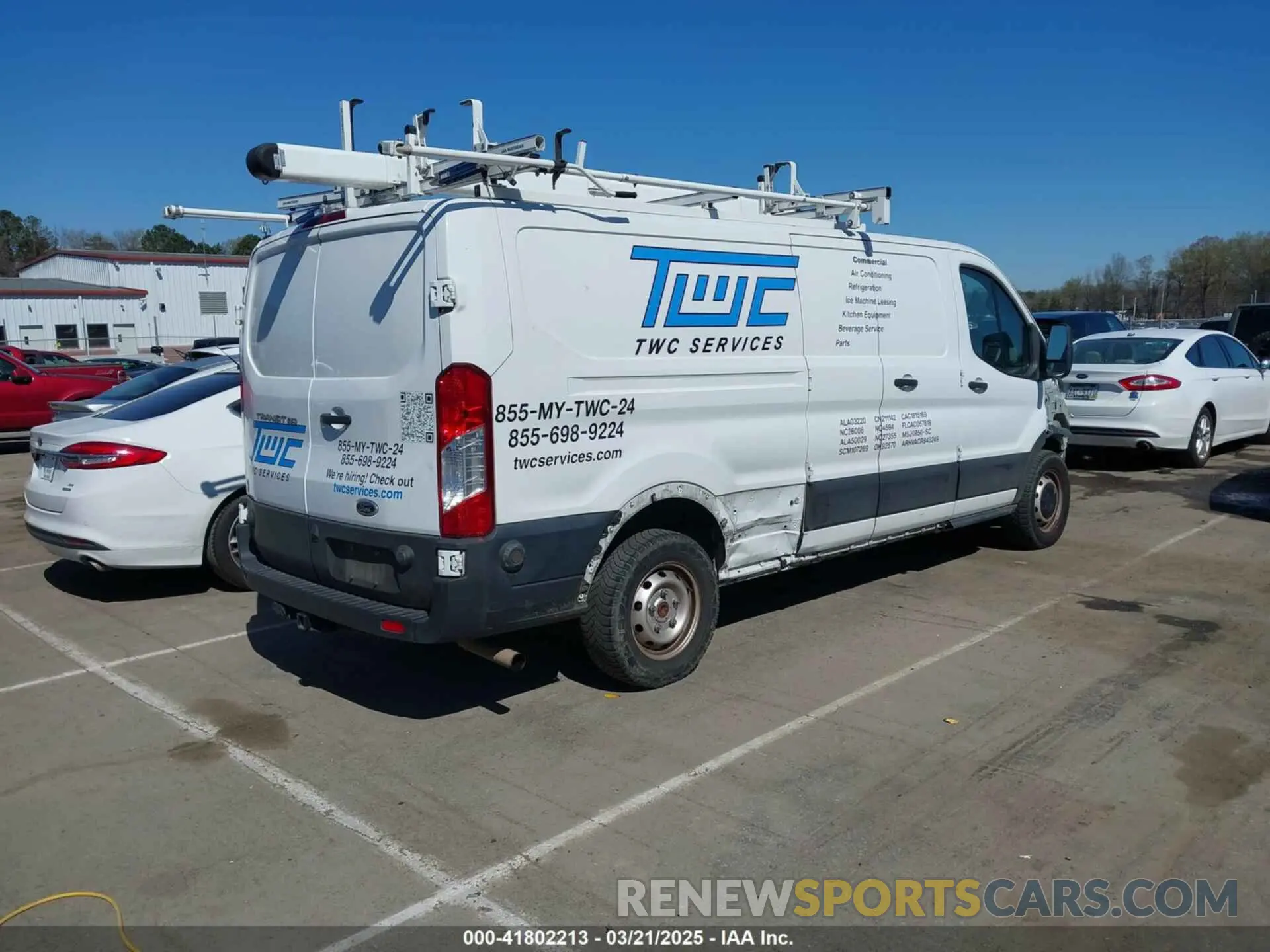 4 Photograph of a damaged car 1FTBR1Y84LKB79621 FORD TRANSIT-250 2020