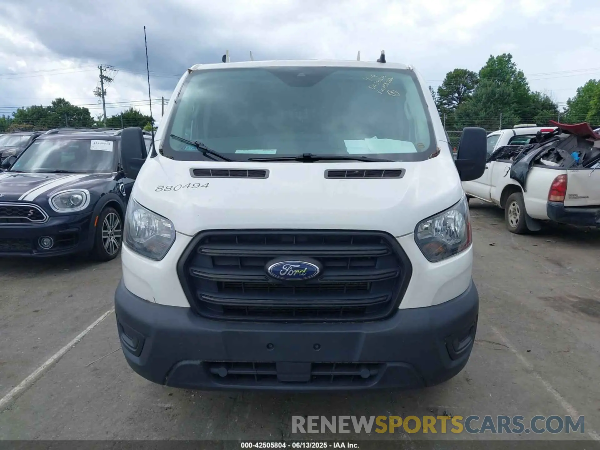 12 Photograph of a damaged car 1FTBR1Y86LKA35522 FORD TRANSIT-250 2020