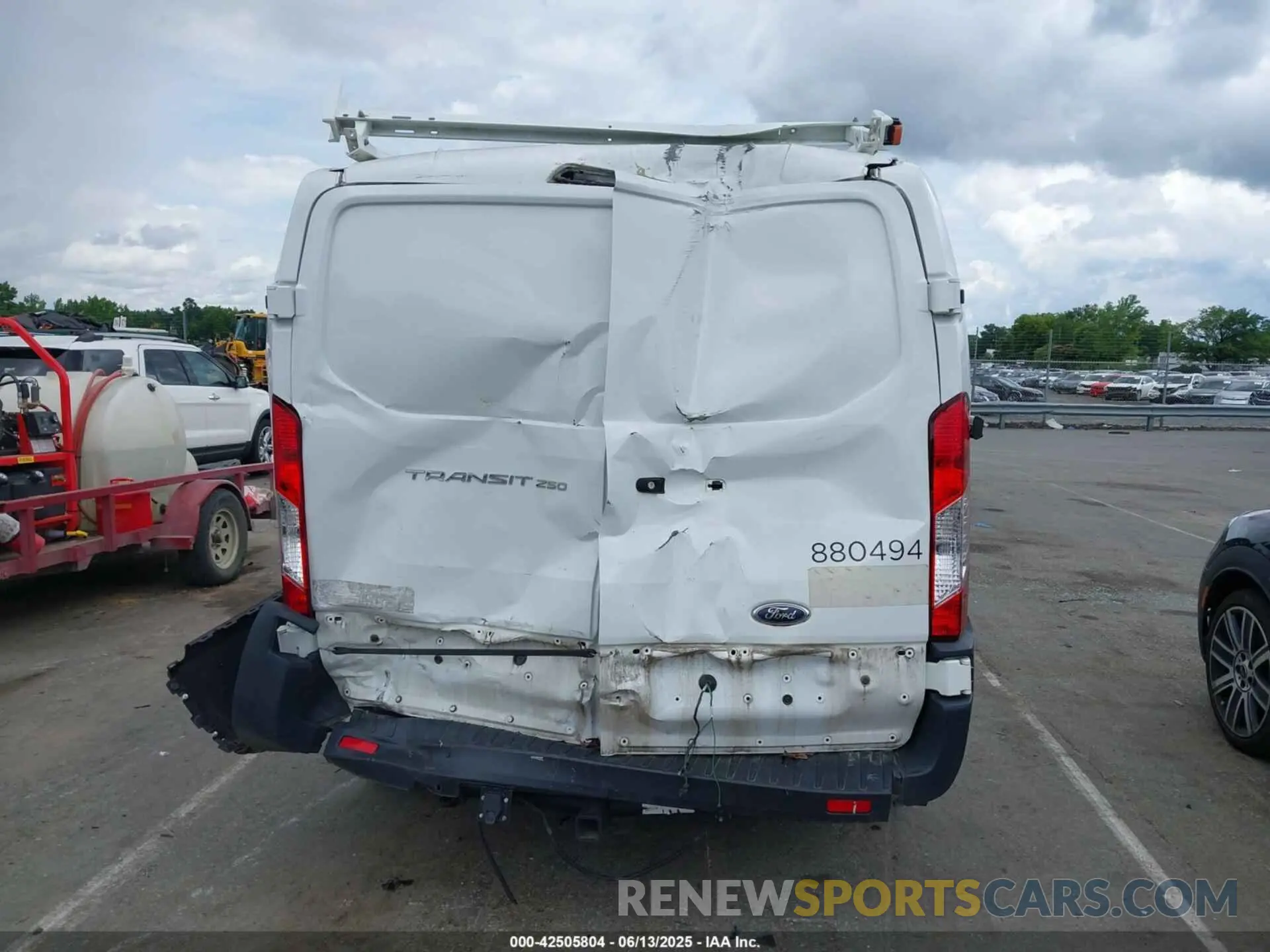 16 Photograph of a damaged car 1FTBR1Y86LKA35522 FORD TRANSIT-250 2020