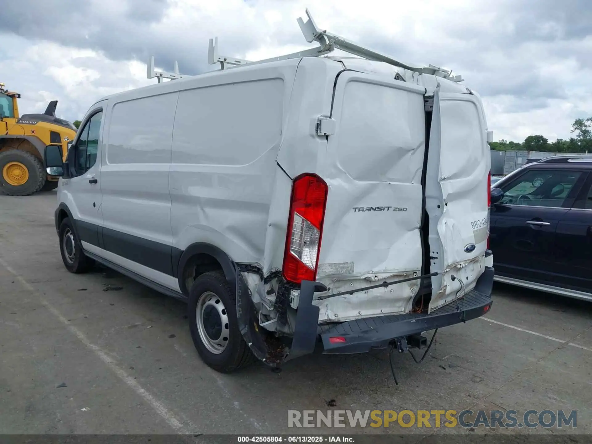 3 Photograph of a damaged car 1FTBR1Y86LKA35522 FORD TRANSIT-250 2020
