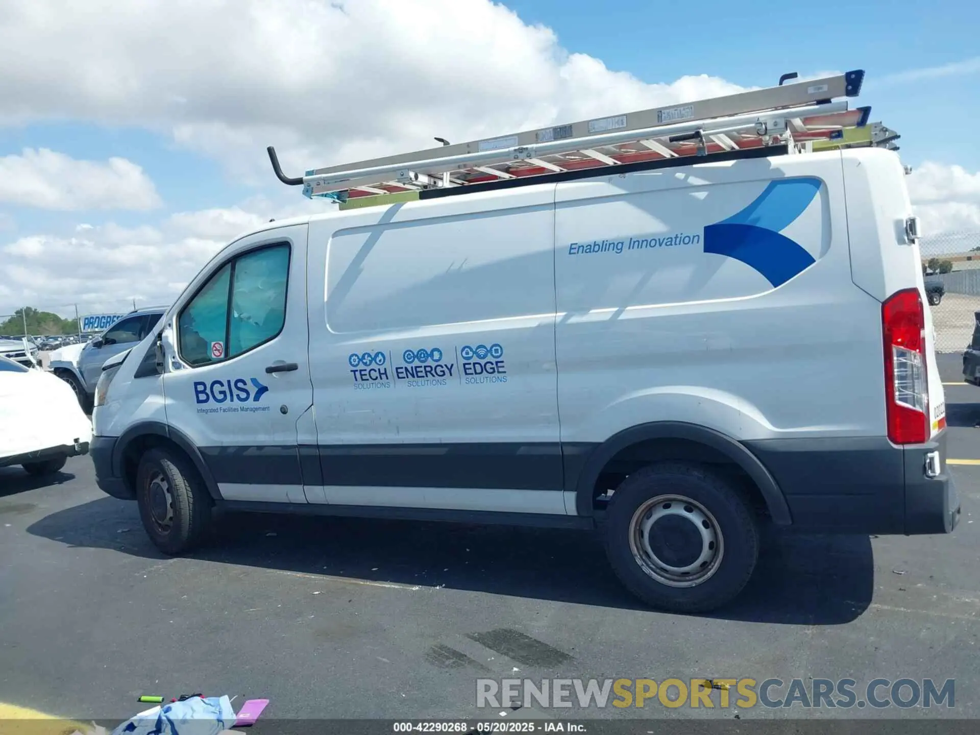 13 Photograph of a damaged car 1FTBR1Y86LKB30999 FORD TRANSIT-250 2020