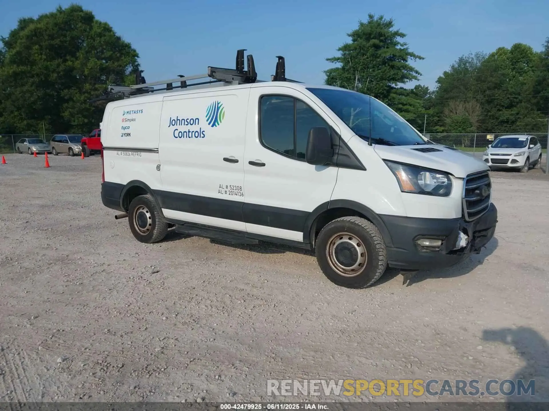 1 Photograph of a damaged car 1FTBR1Y87LKA19622 FORD TRANSIT-250 2020