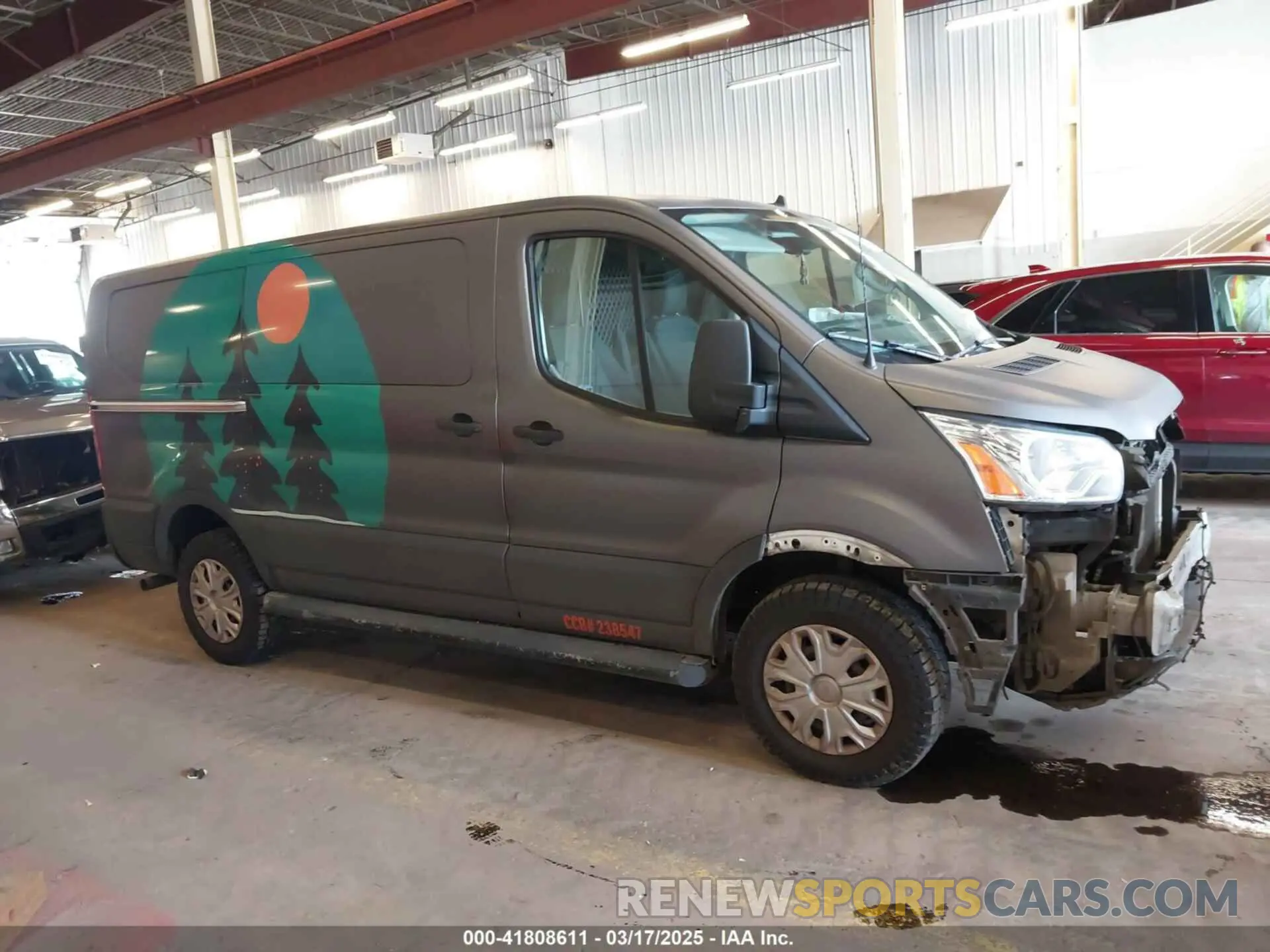 14 Photograph of a damaged car 1FTBR1Y87LKA77794 FORD TRANSIT-250 2020
