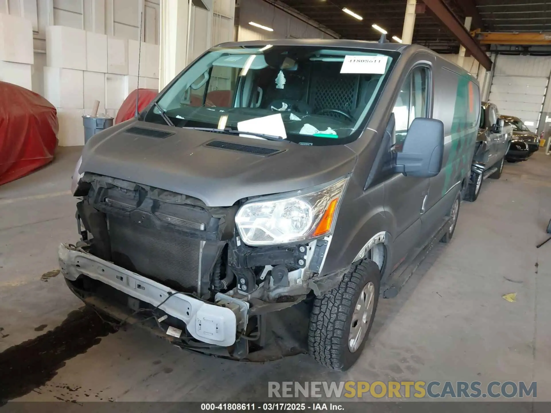 2 Photograph of a damaged car 1FTBR1Y87LKA77794 FORD TRANSIT-250 2020