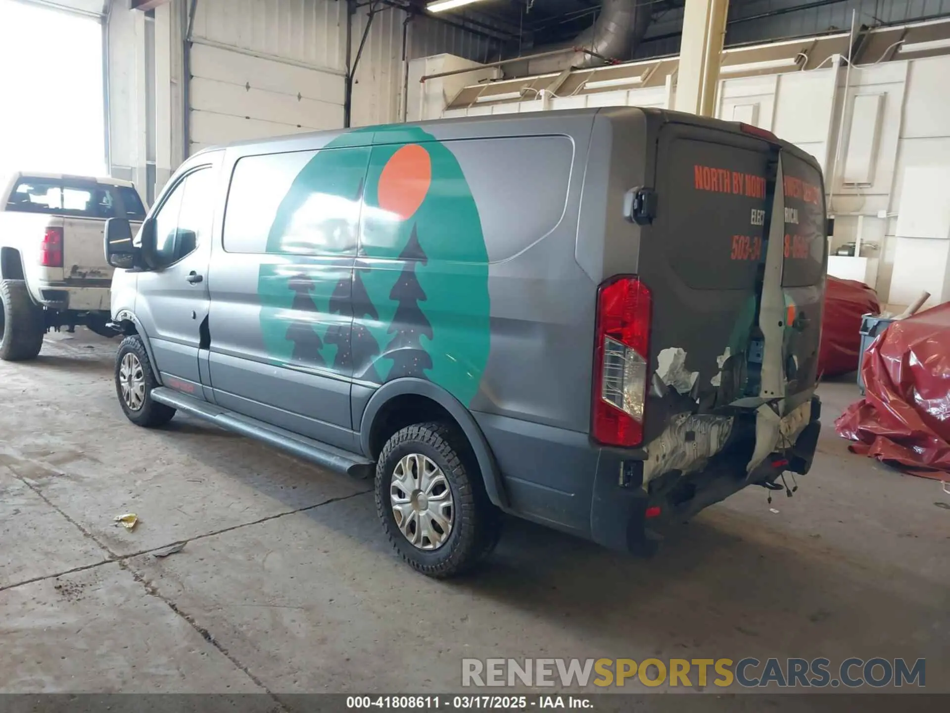3 Photograph of a damaged car 1FTBR1Y87LKA77794 FORD TRANSIT-250 2020