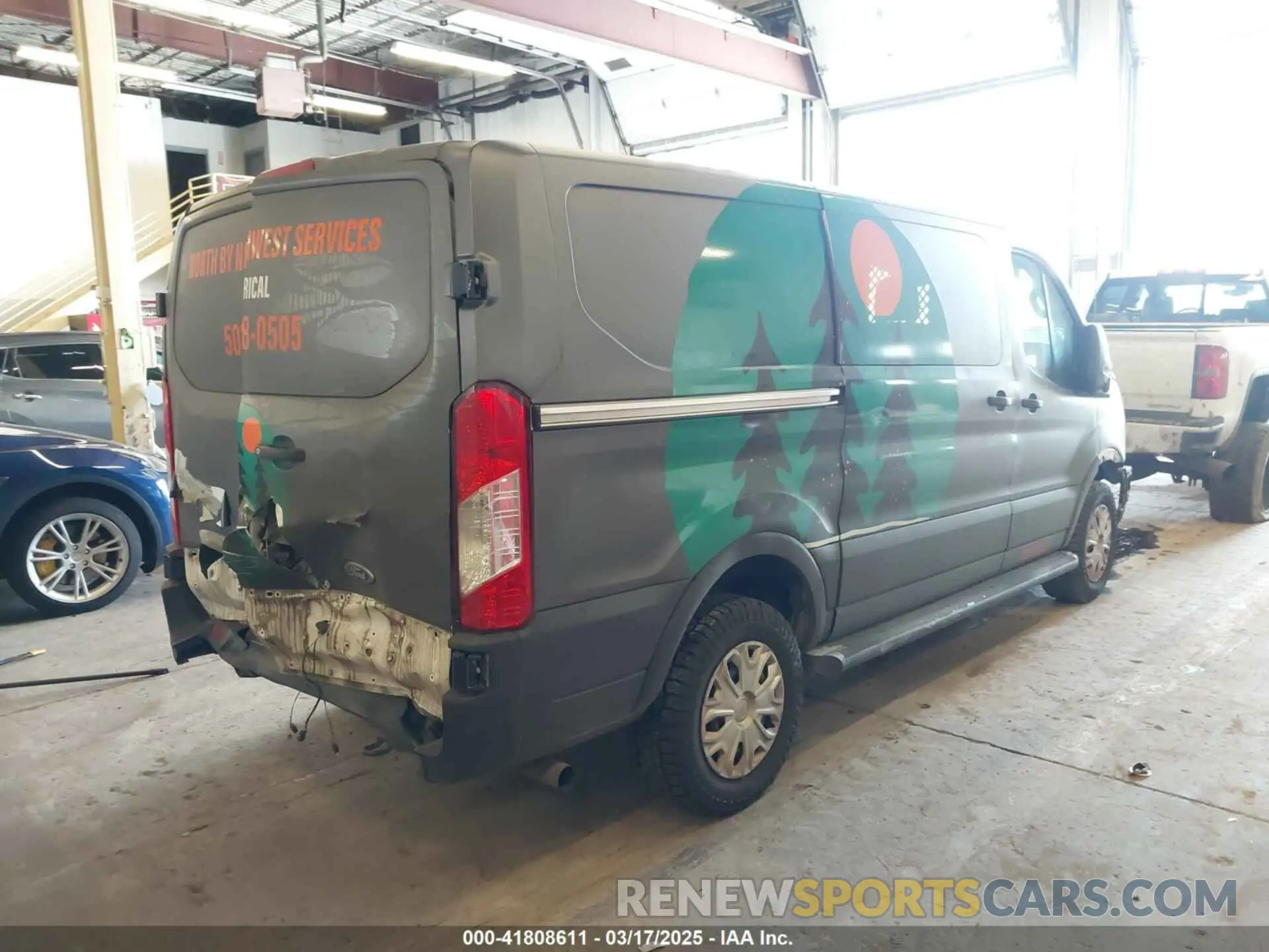 4 Photograph of a damaged car 1FTBR1Y87LKA77794 FORD TRANSIT-250 2020