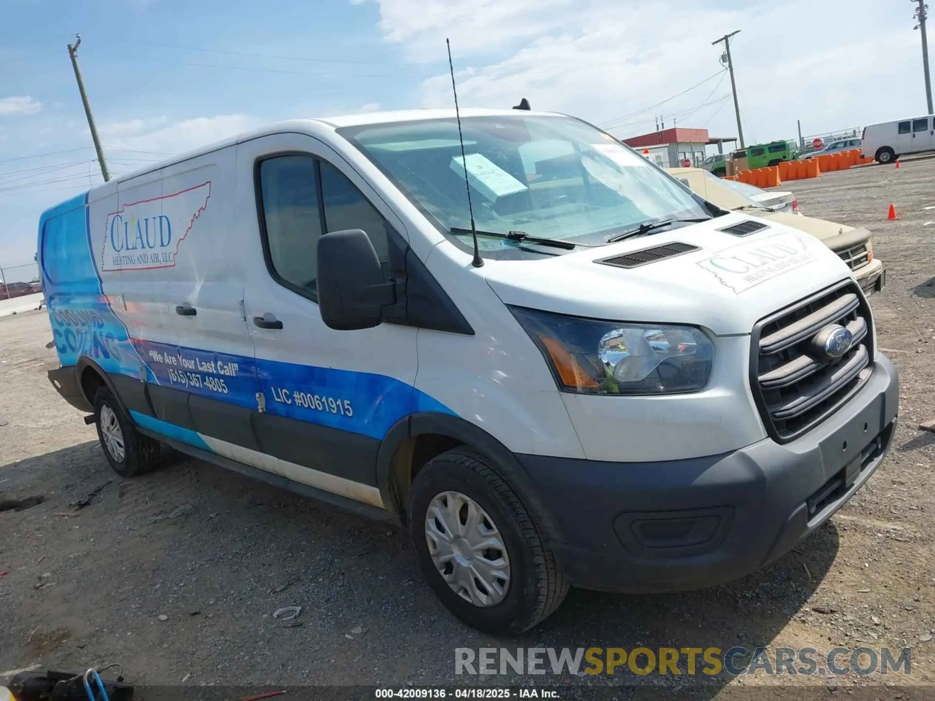 14 Photograph of a damaged car 1FTBR1Y88LKB48985 FORD TRANSIT-250 2020