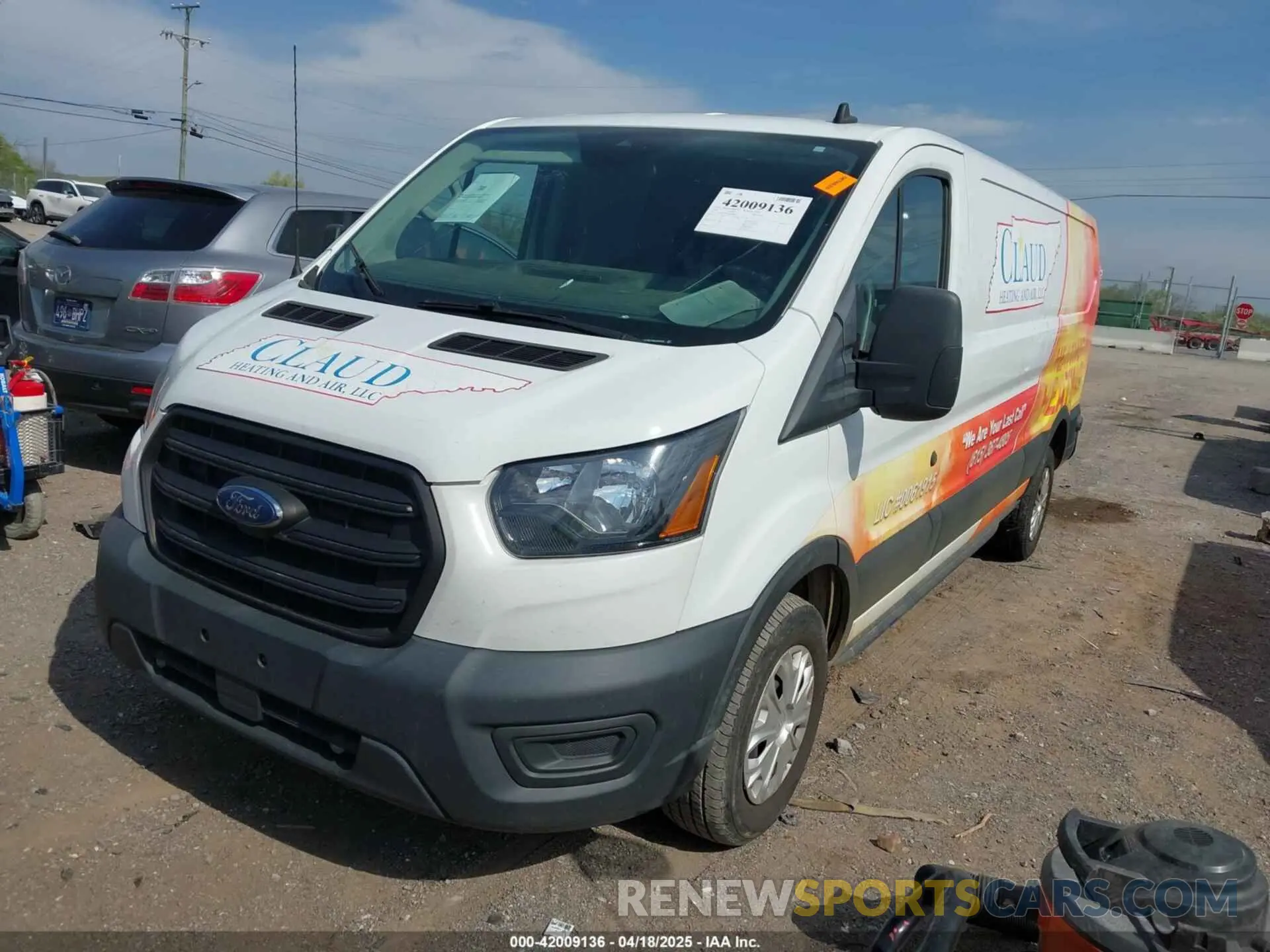 2 Photograph of a damaged car 1FTBR1Y88LKB48985 FORD TRANSIT-250 2020