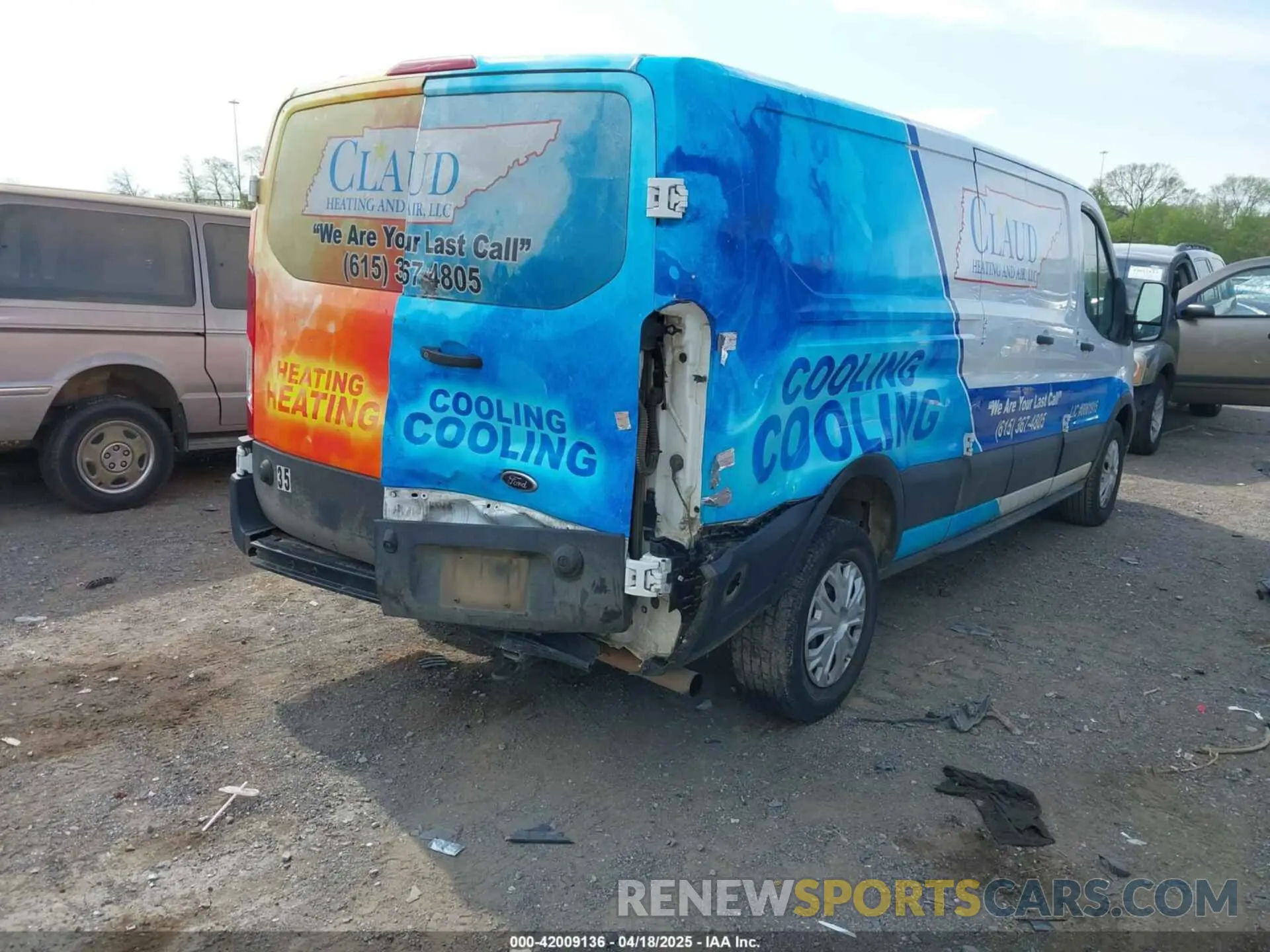 6 Photograph of a damaged car 1FTBR1Y88LKB48985 FORD TRANSIT-250 2020