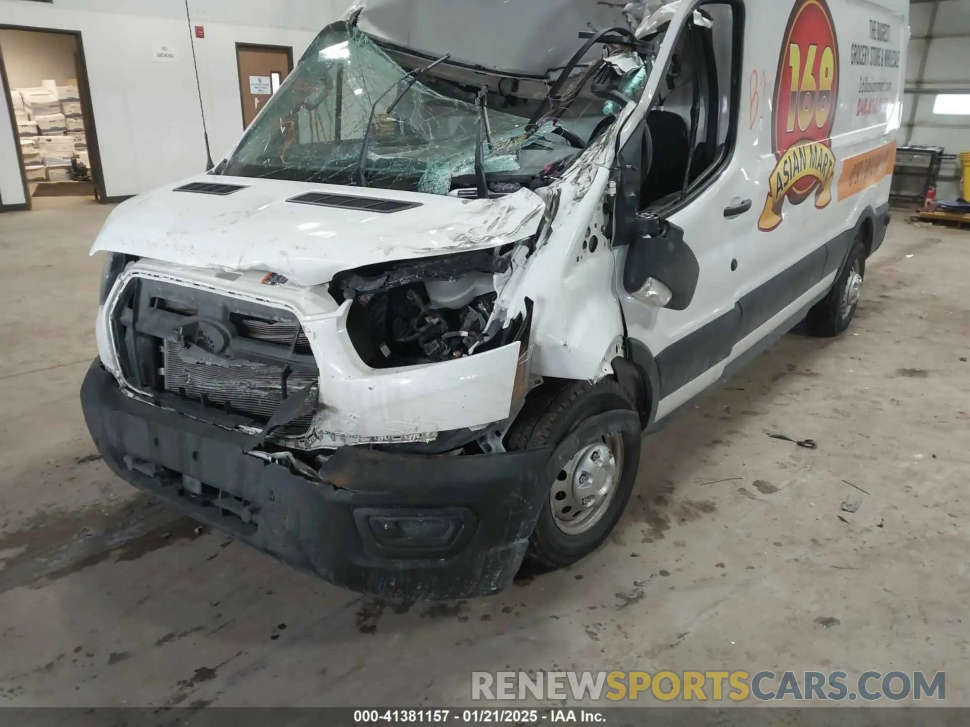 2 Photograph of a damaged car 1FTBR2C81LKA68599 FORD TRANSIT-250 2020