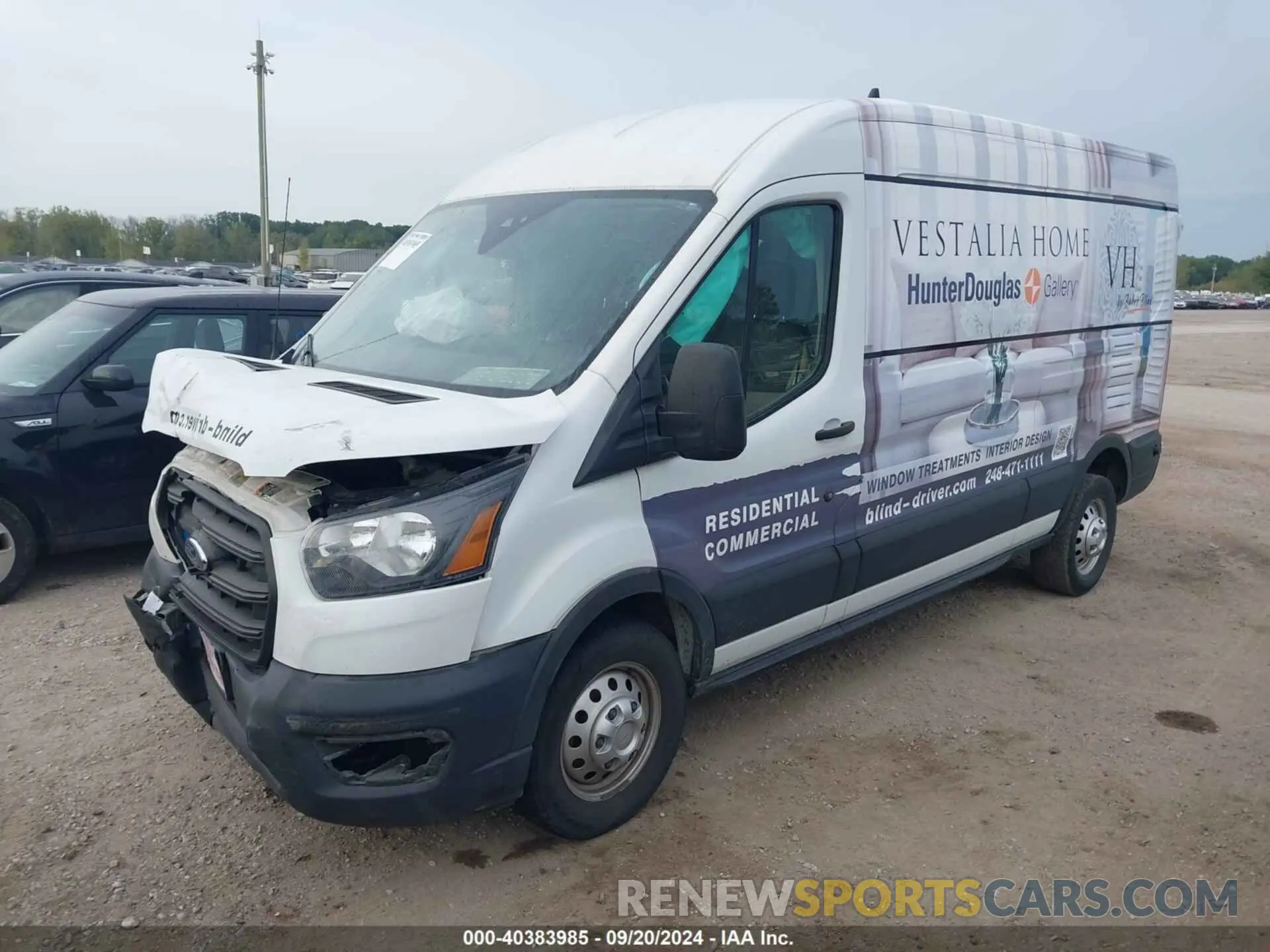 2 Photograph of a damaged car 1FTBR2C86LKA34576 FORD TRANSIT-250 2020