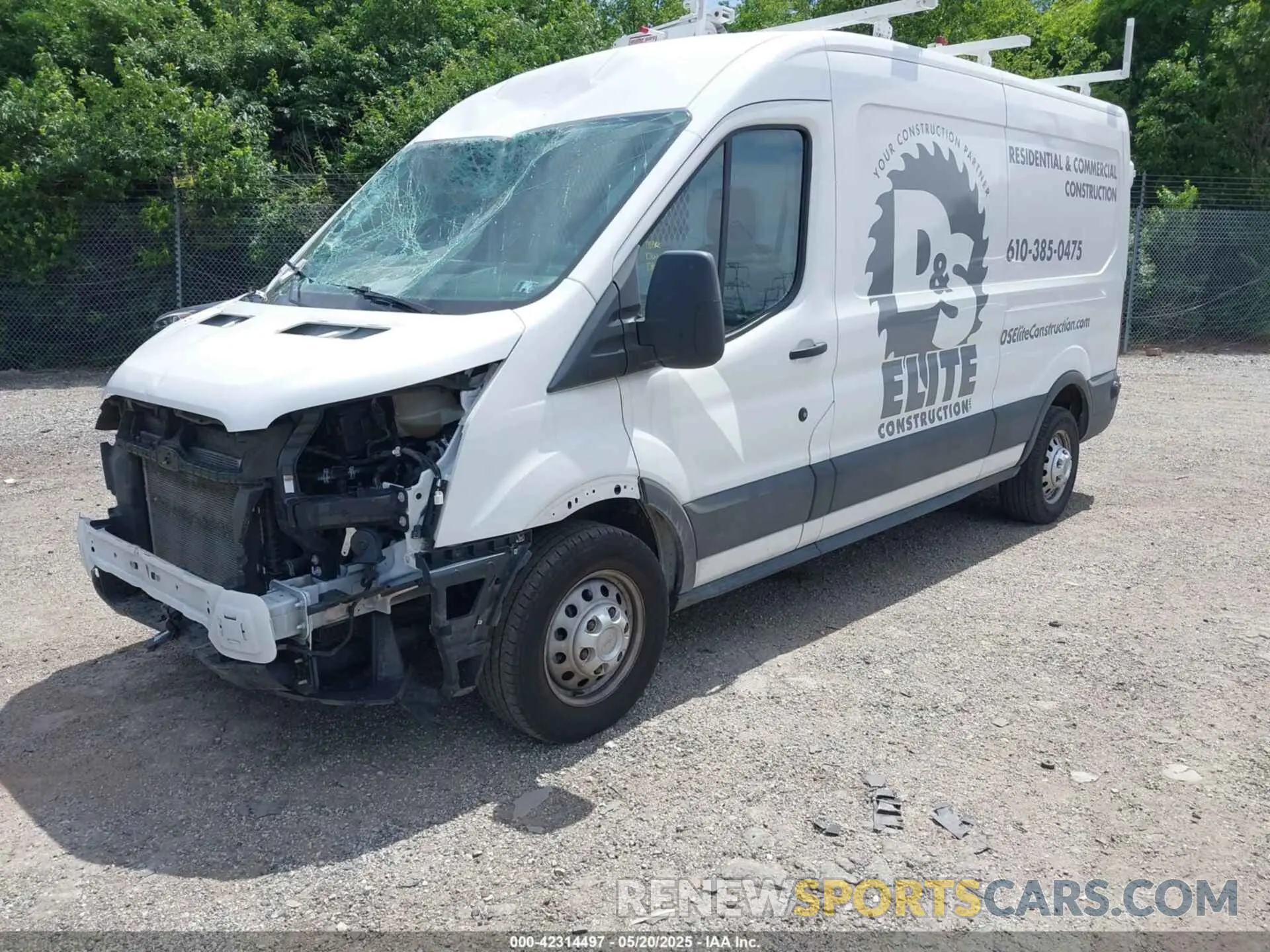 2 Photograph of a damaged car 1FTBR2C88LKA67899 FORD TRANSIT-250 2020