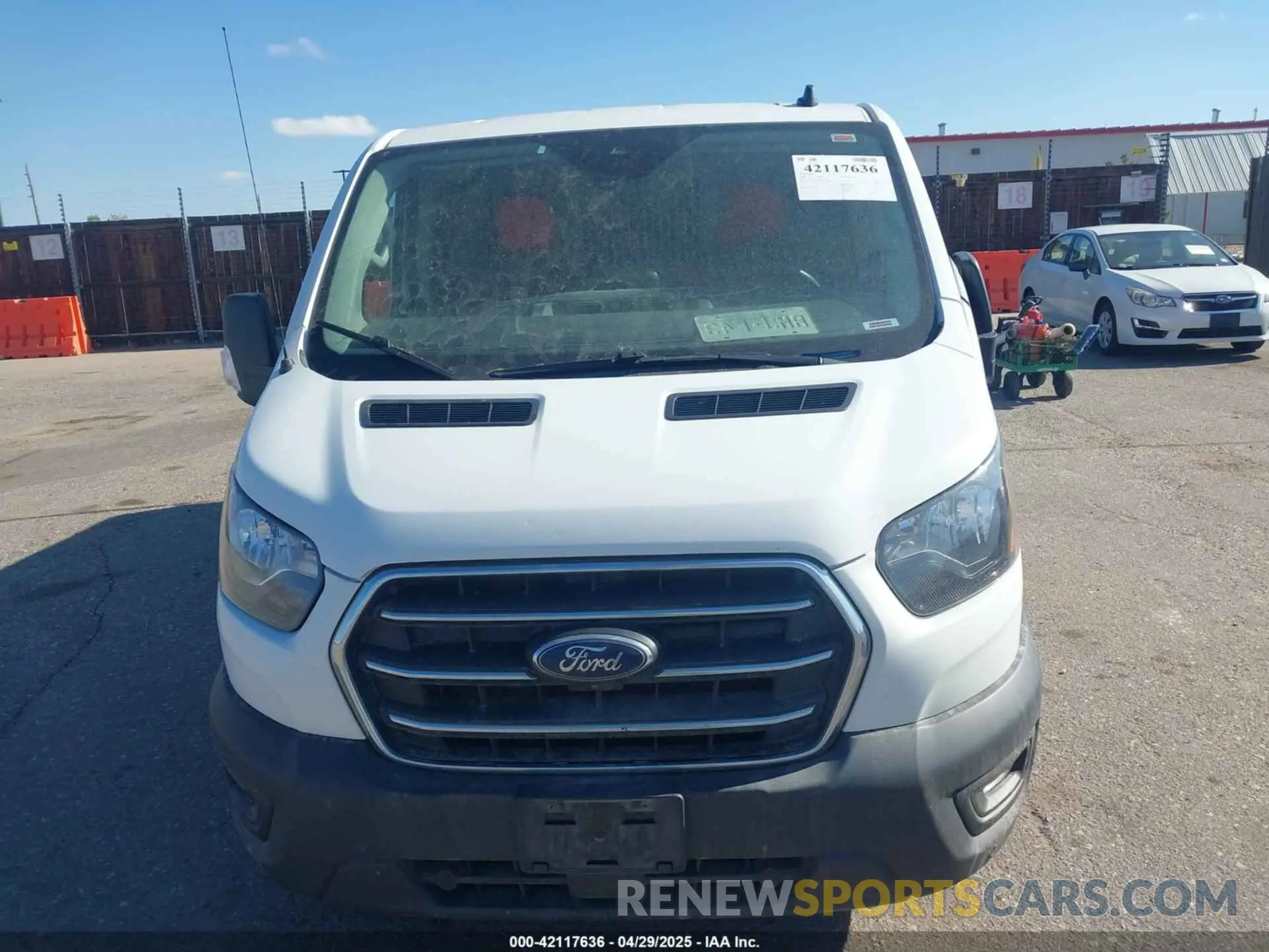 12 Photograph of a damaged car 1FTBR2YGXLKB09134 FORD TRANSIT-250 2020