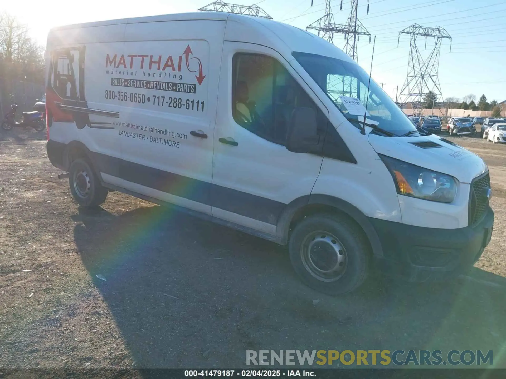 1 Photograph of a damaged car 1FTBR1C82MKA66713 FORD TRANSIT-250 2021