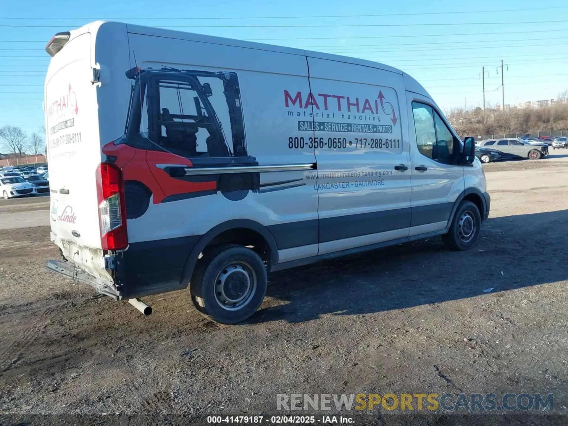 4 Photograph of a damaged car 1FTBR1C82MKA66713 FORD TRANSIT-250 2021
